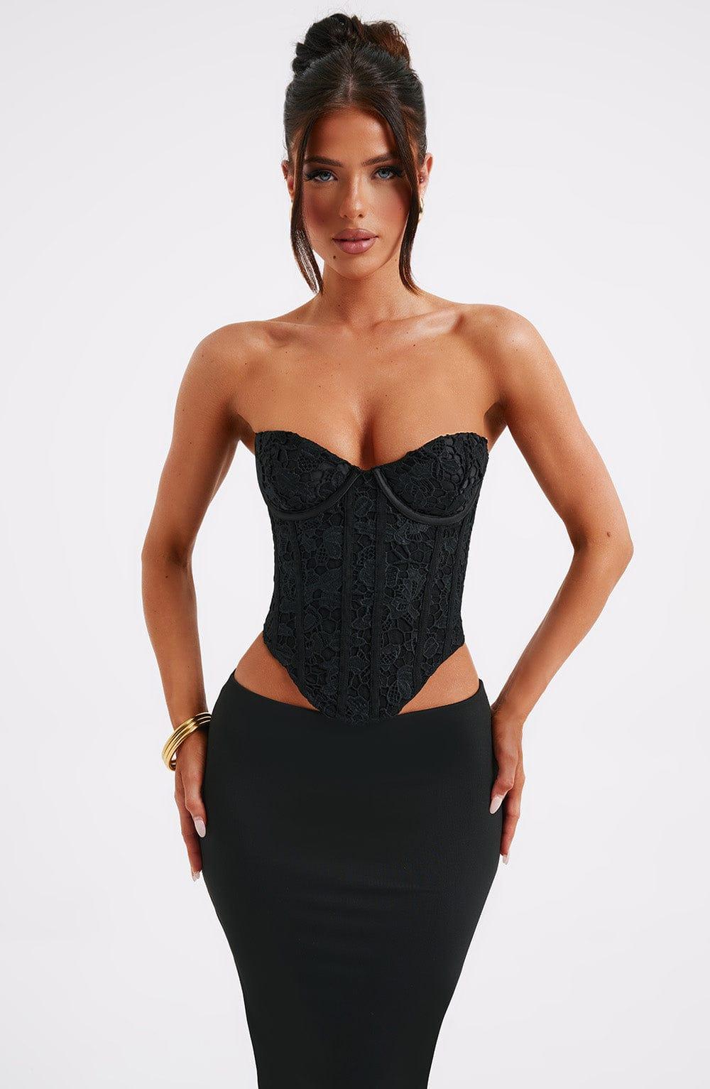 Harlow Corset - Black Product Image