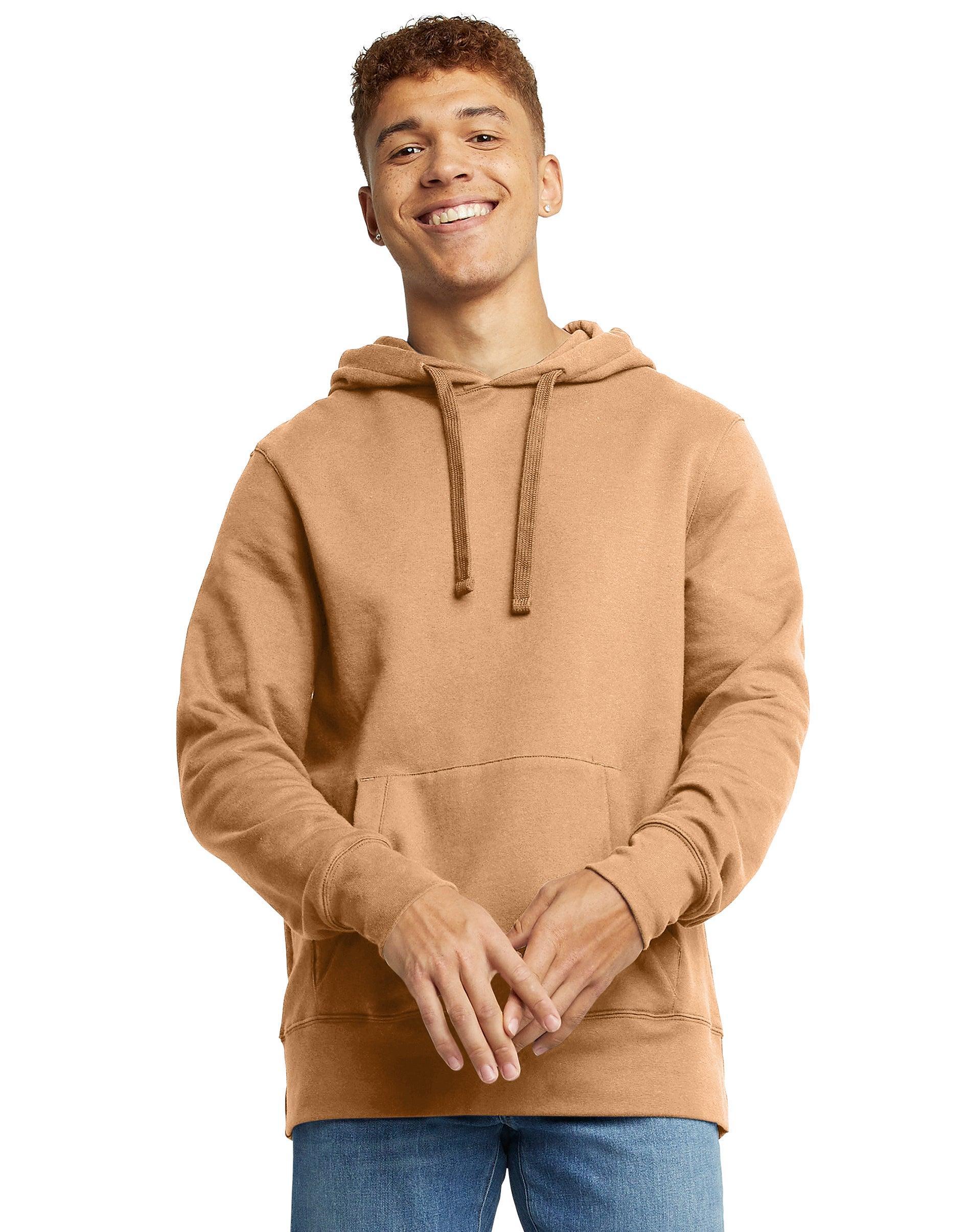 Men's Hanes Originals Pullover Hoodie, Size: Small, Black Product Image