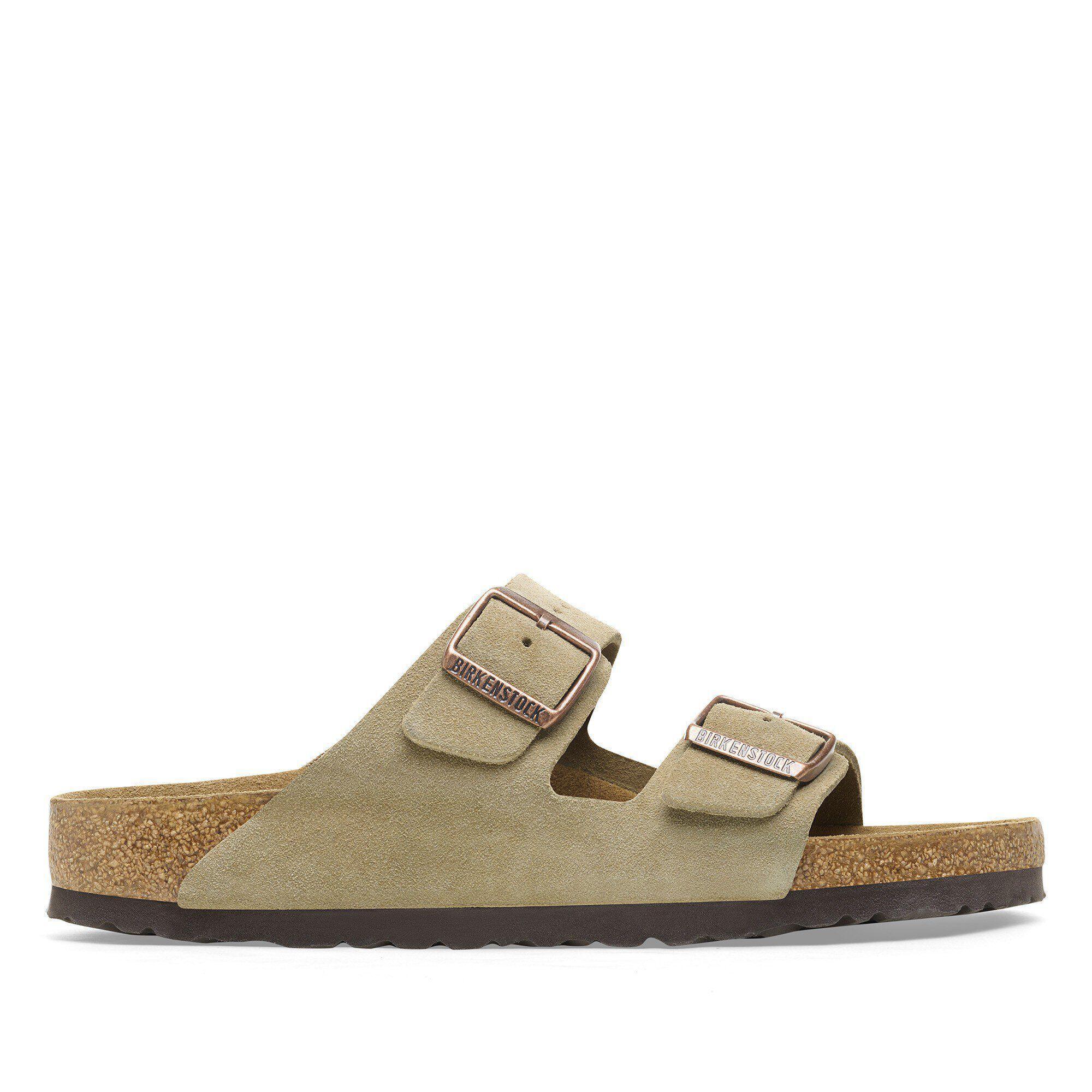 Arizona Suede Leather Taupe Product Image
