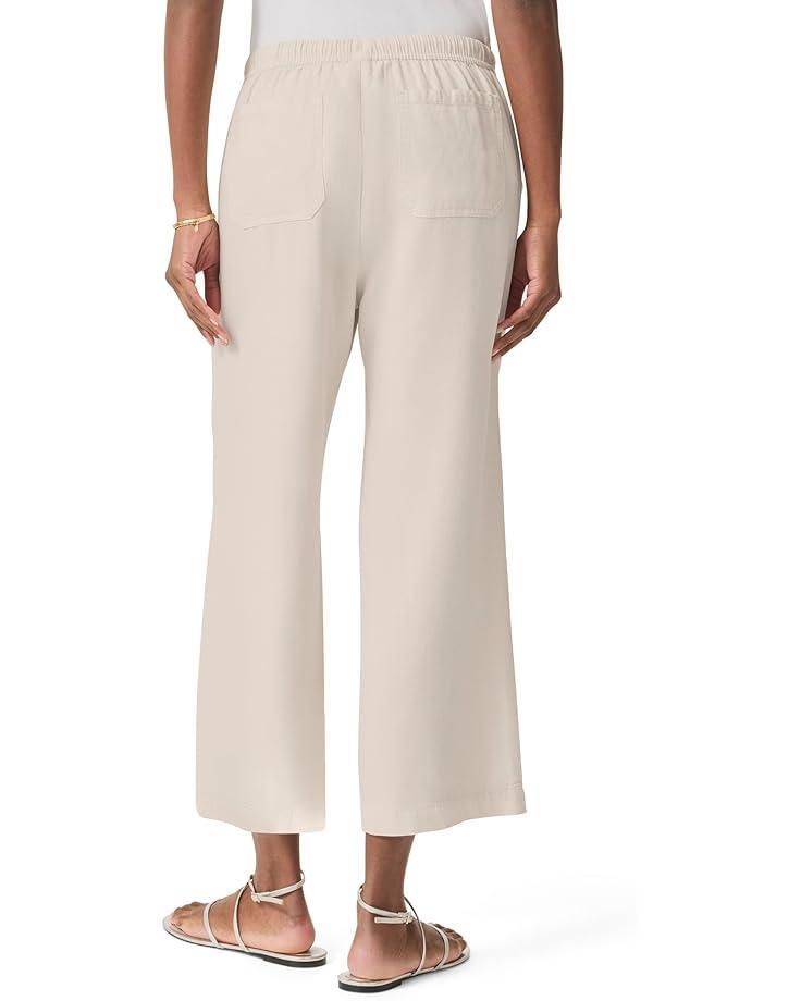 Ribbed Waist Midi Pants Product Image