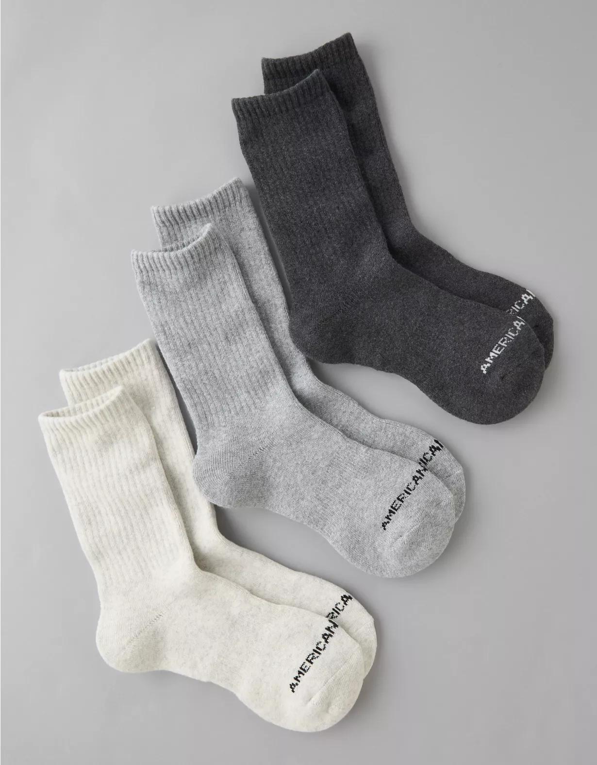 AE Crew Socks 3-Pack Product Image