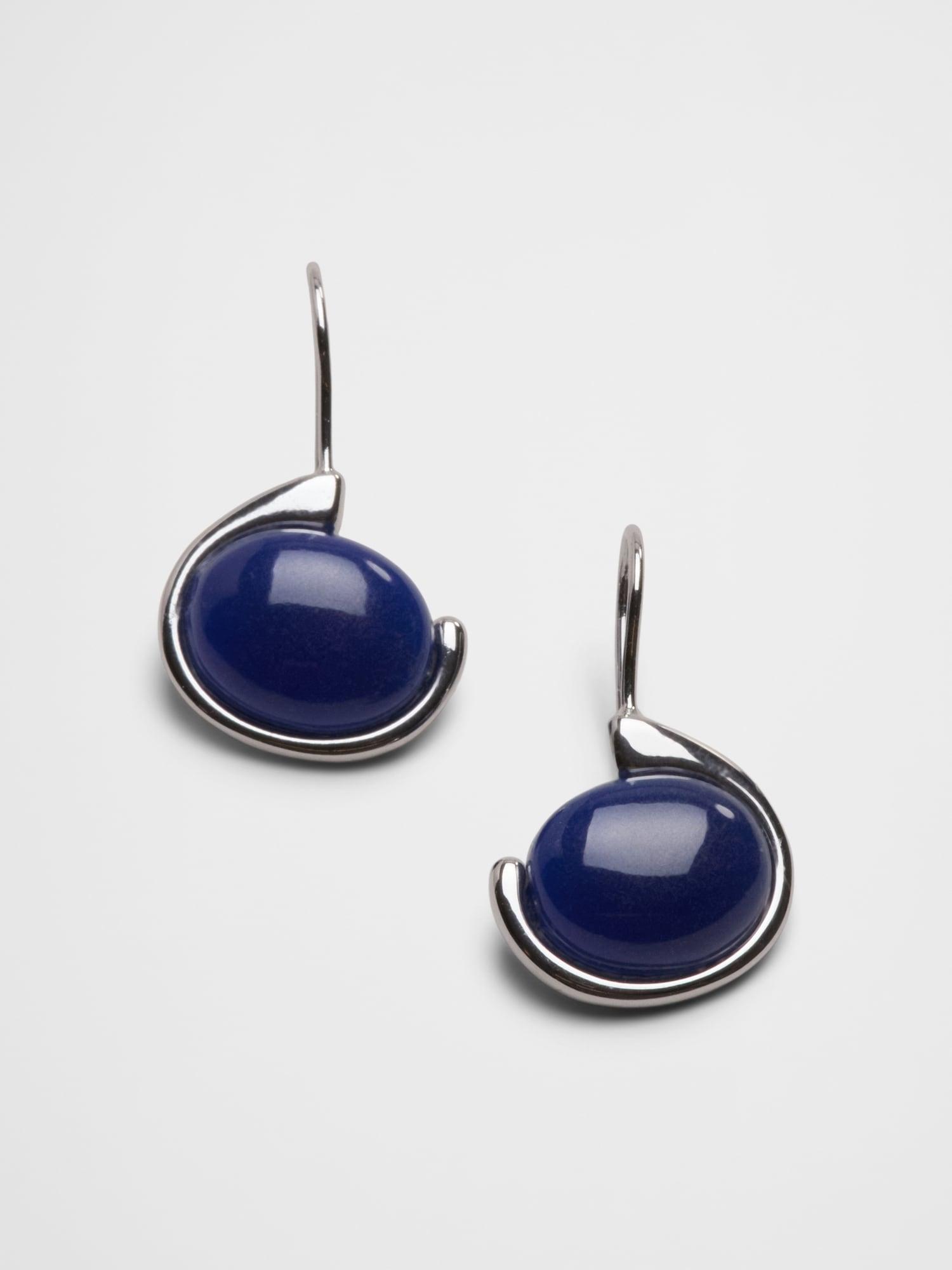 Stone Drop Earrings Product Image