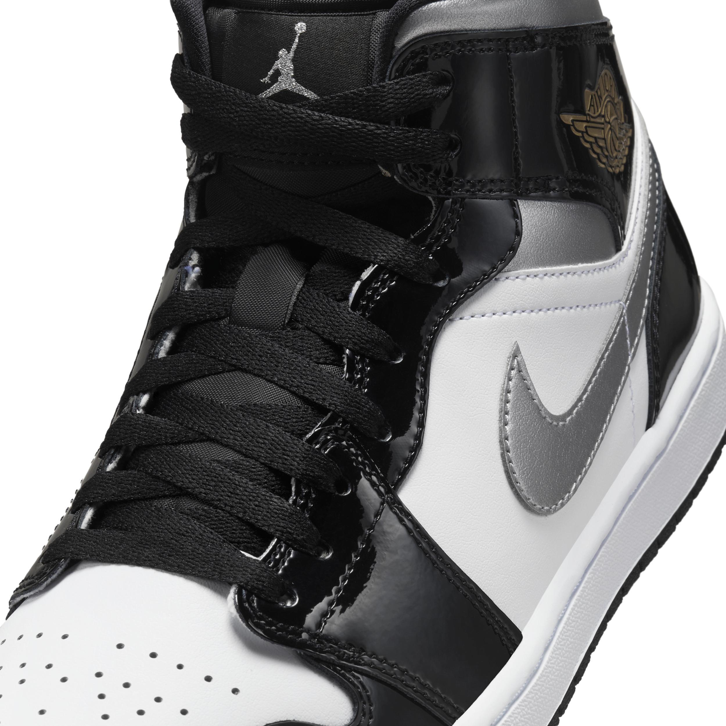 Jordan Mens Air Retro 1 Mid Casual Shoes Product Image