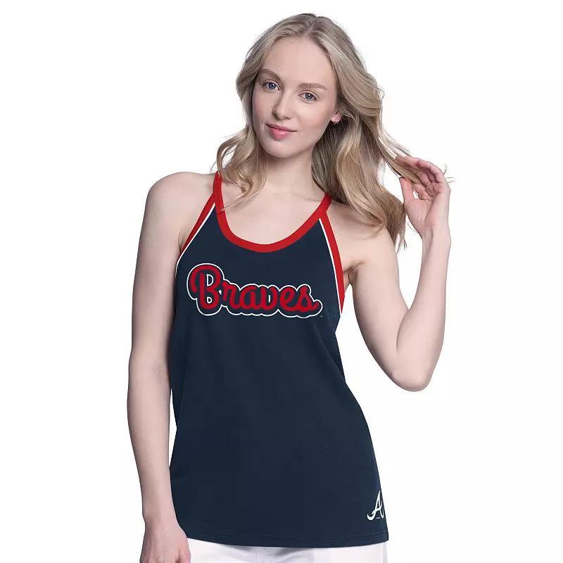 Women's G-III 4Her by Carl Banks Red St. Louis Cardinals Curveball Racerback Tank Top, Size: XL Product Image