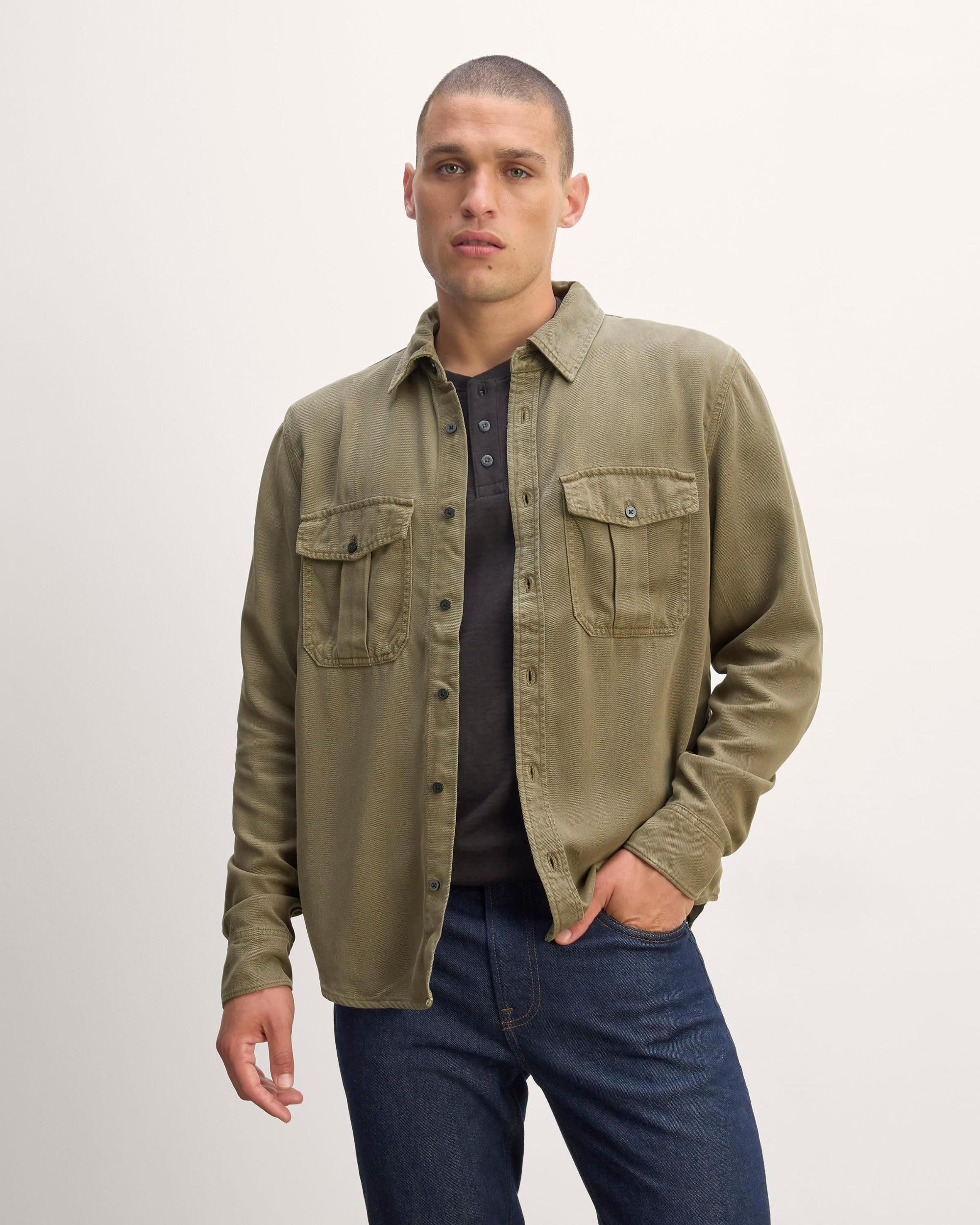 The Utility Shirt Jacket in Buttersoft Product Image