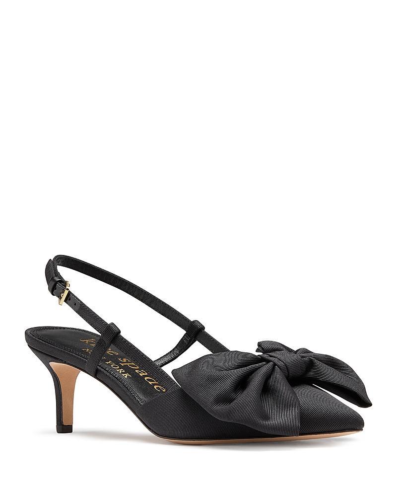 kate spade new york Womens Rue Bow Slingback Pumps Product Image