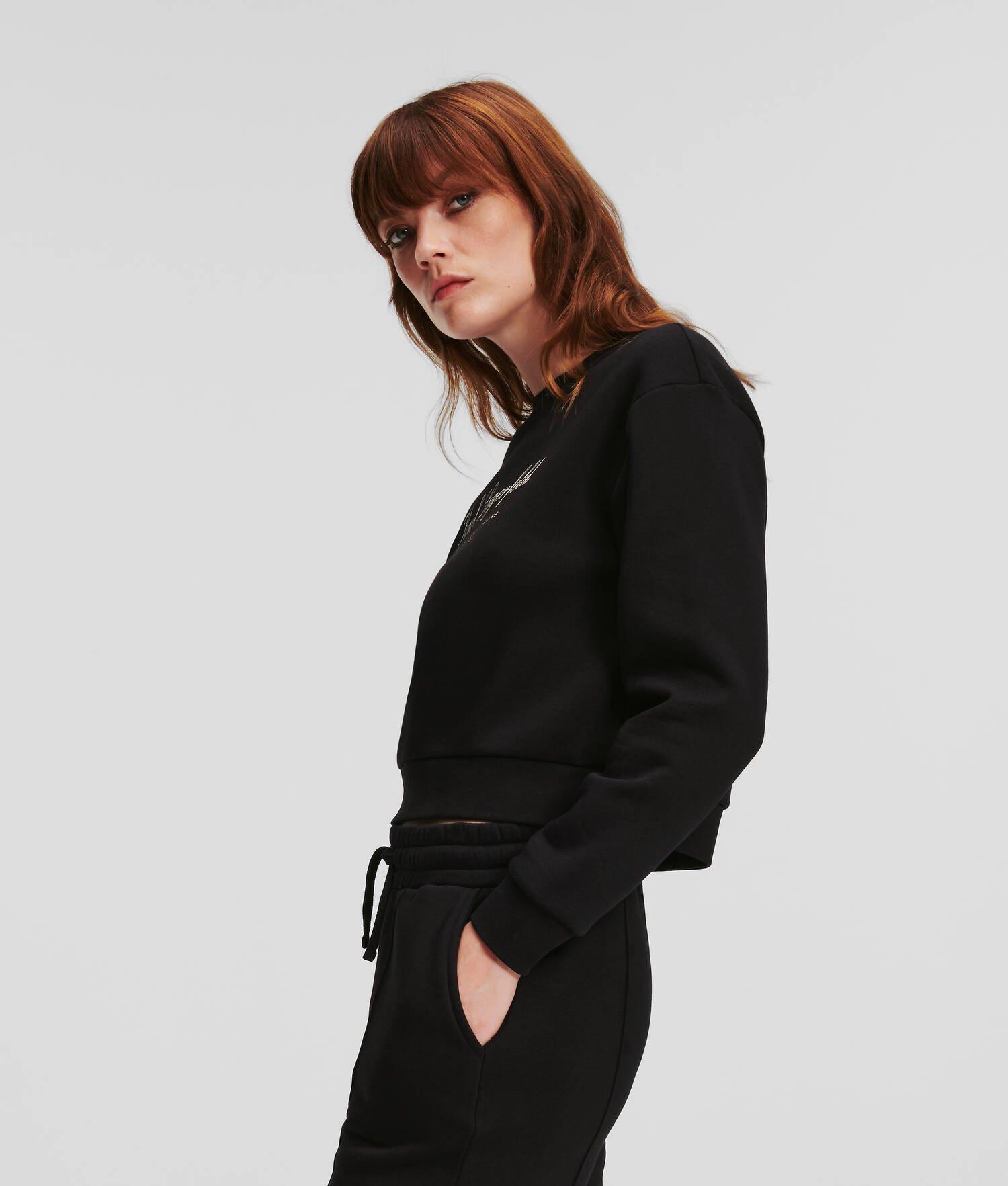 HOTEL KARL CROPPED SWEATSHIRT Product Image