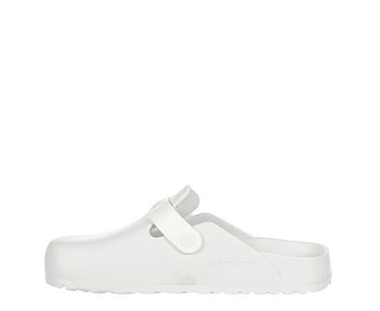 Birkenstock Womens Boston Slip On Buckled Clog Flats Product Image
