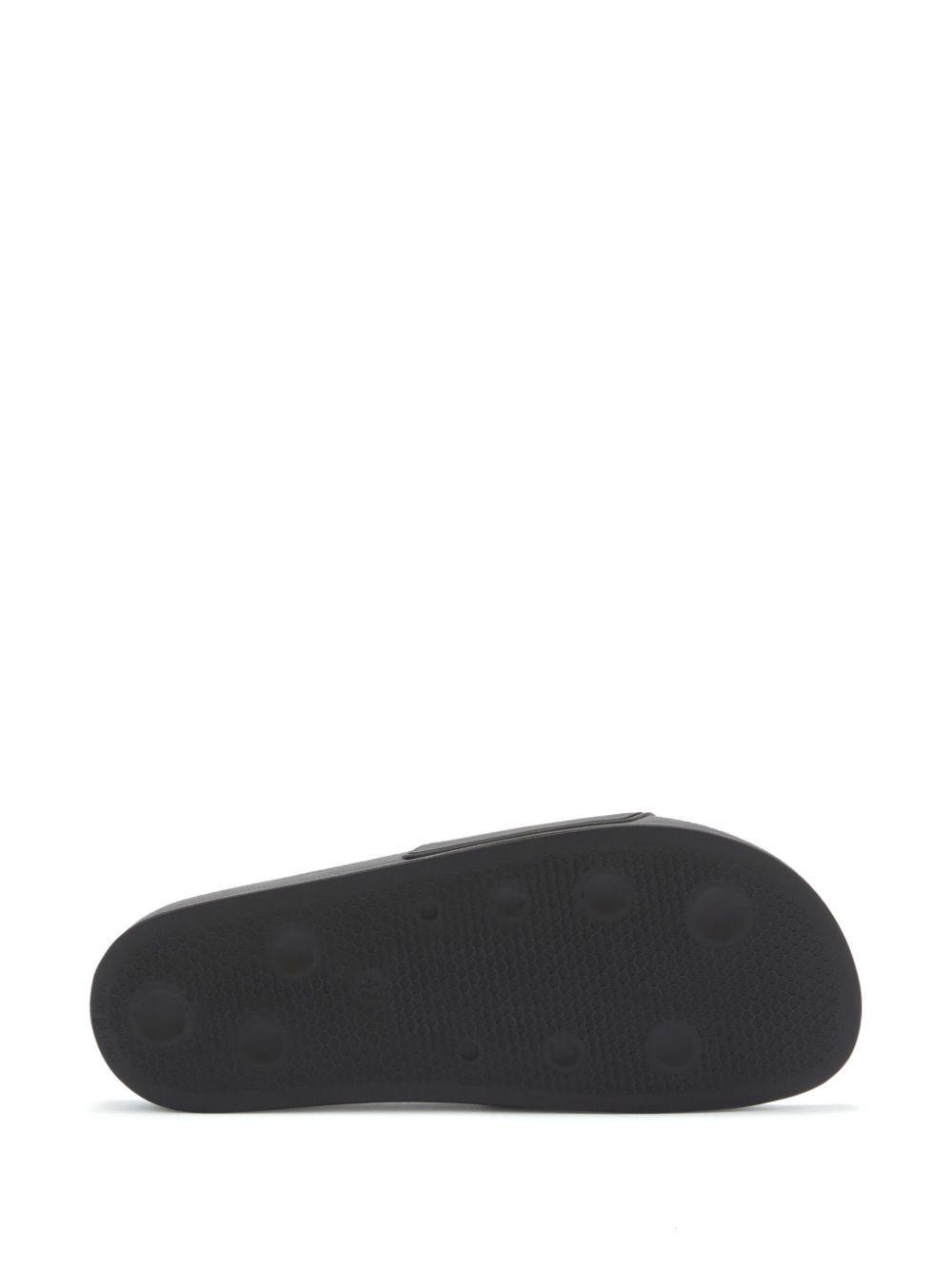monogram-embossed pool slides Product Image