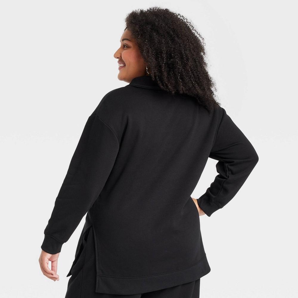 Women's Leisure Tunic Pullover Sweatshirt - Ava & Viv™ Product Image