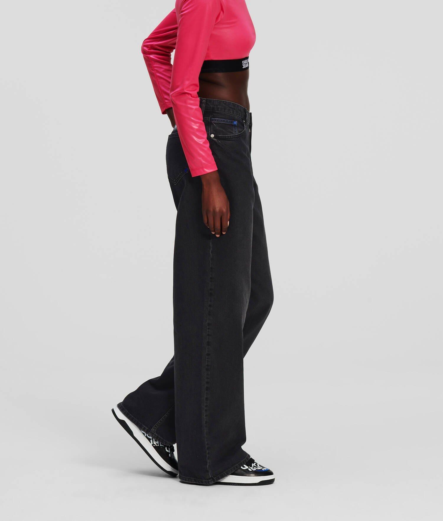 KLJ MID-RISE RELAXED JEANS Product Image
