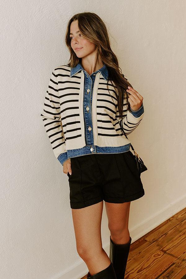 Chic Charms Lightweight Knit Jacket Product Image