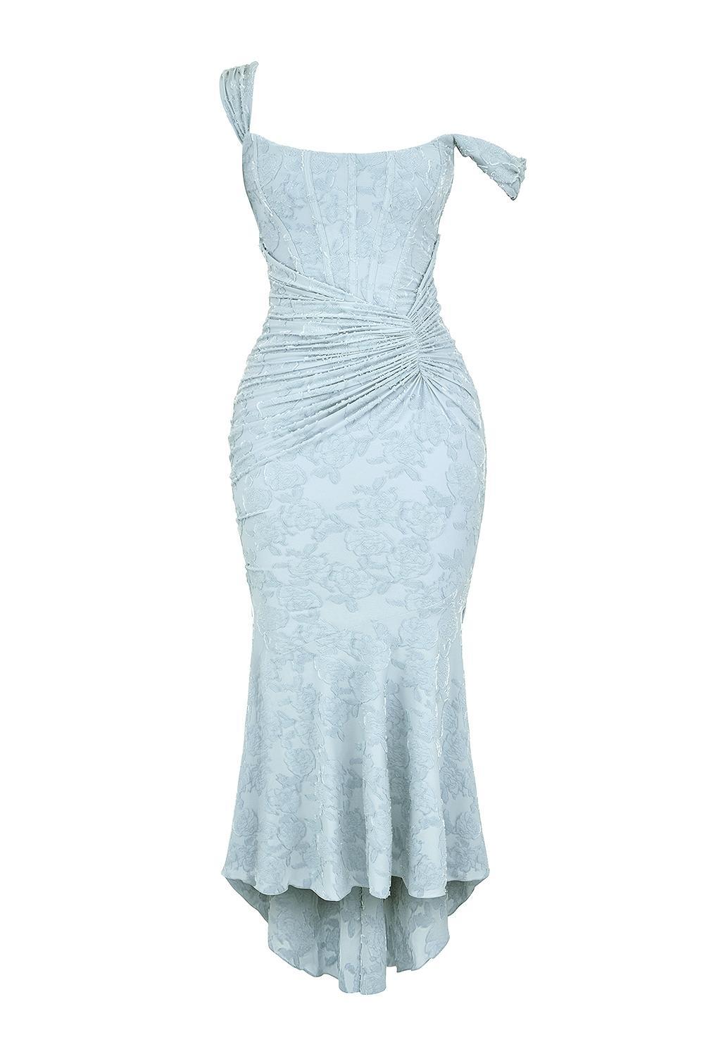 Cesca  bluebell floral maxi dress Product Image