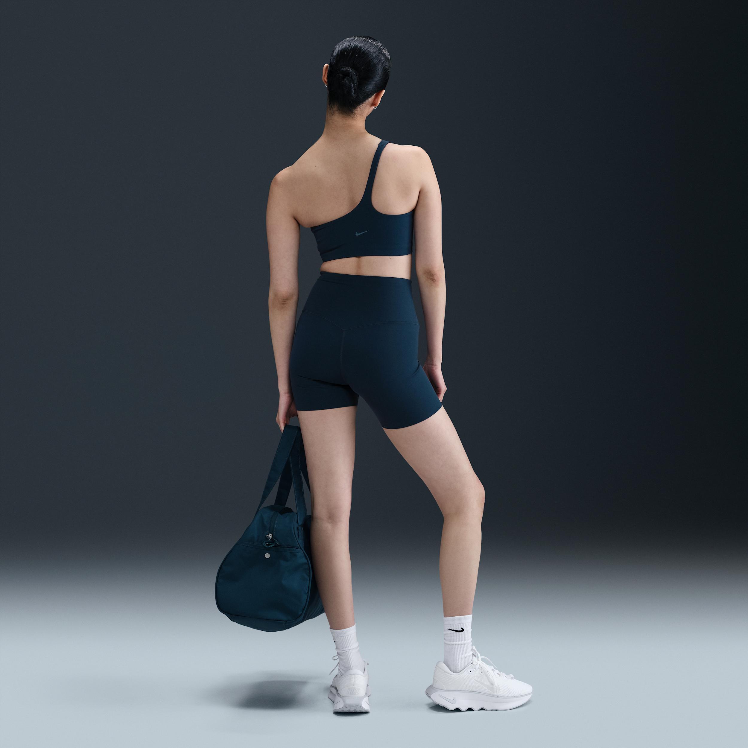 Nike Women's Zenvy Asymmetrical Light-Support Padded Sports Bra Product Image