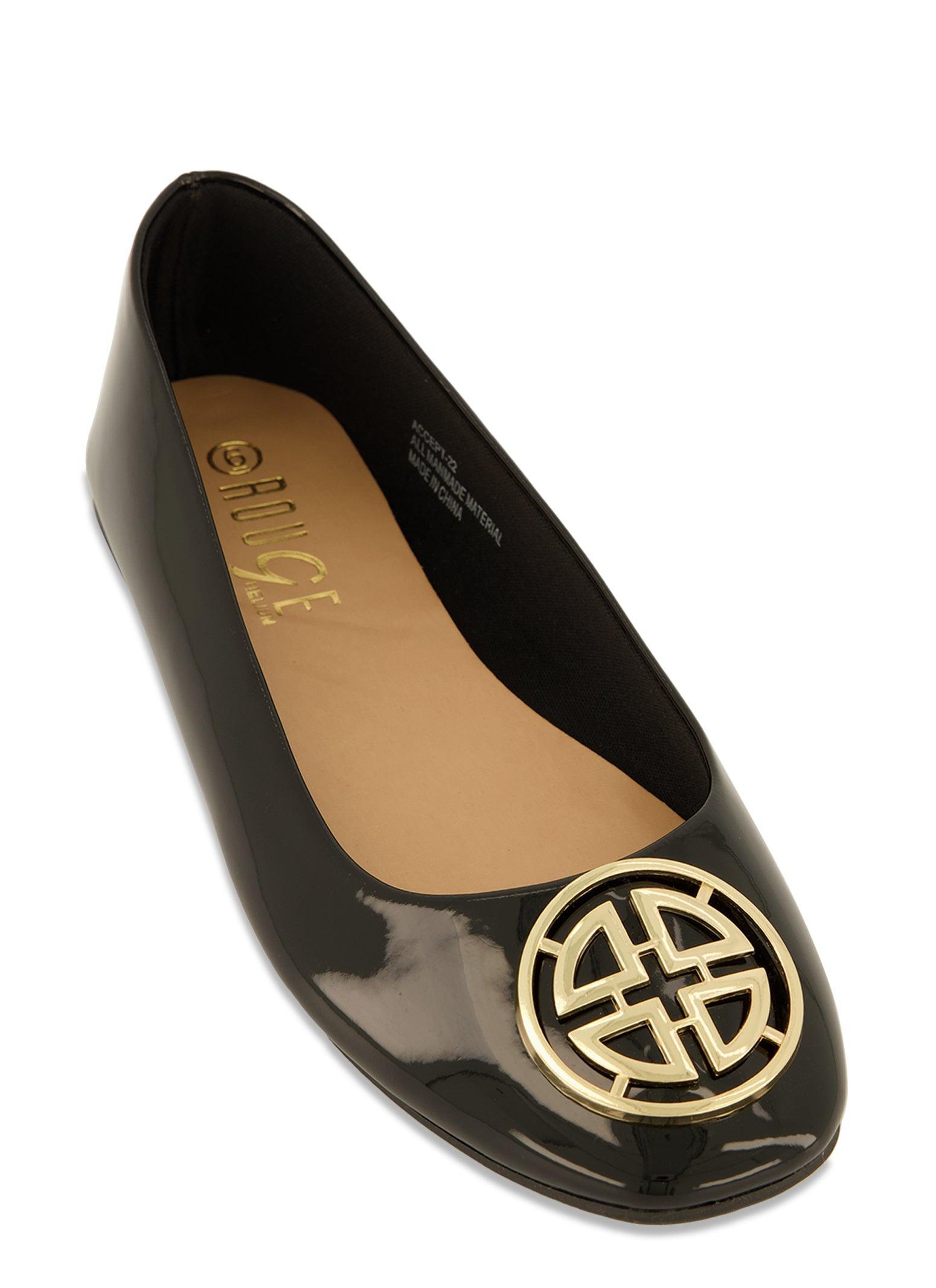 Womens Geo Pendant Flats Product Image