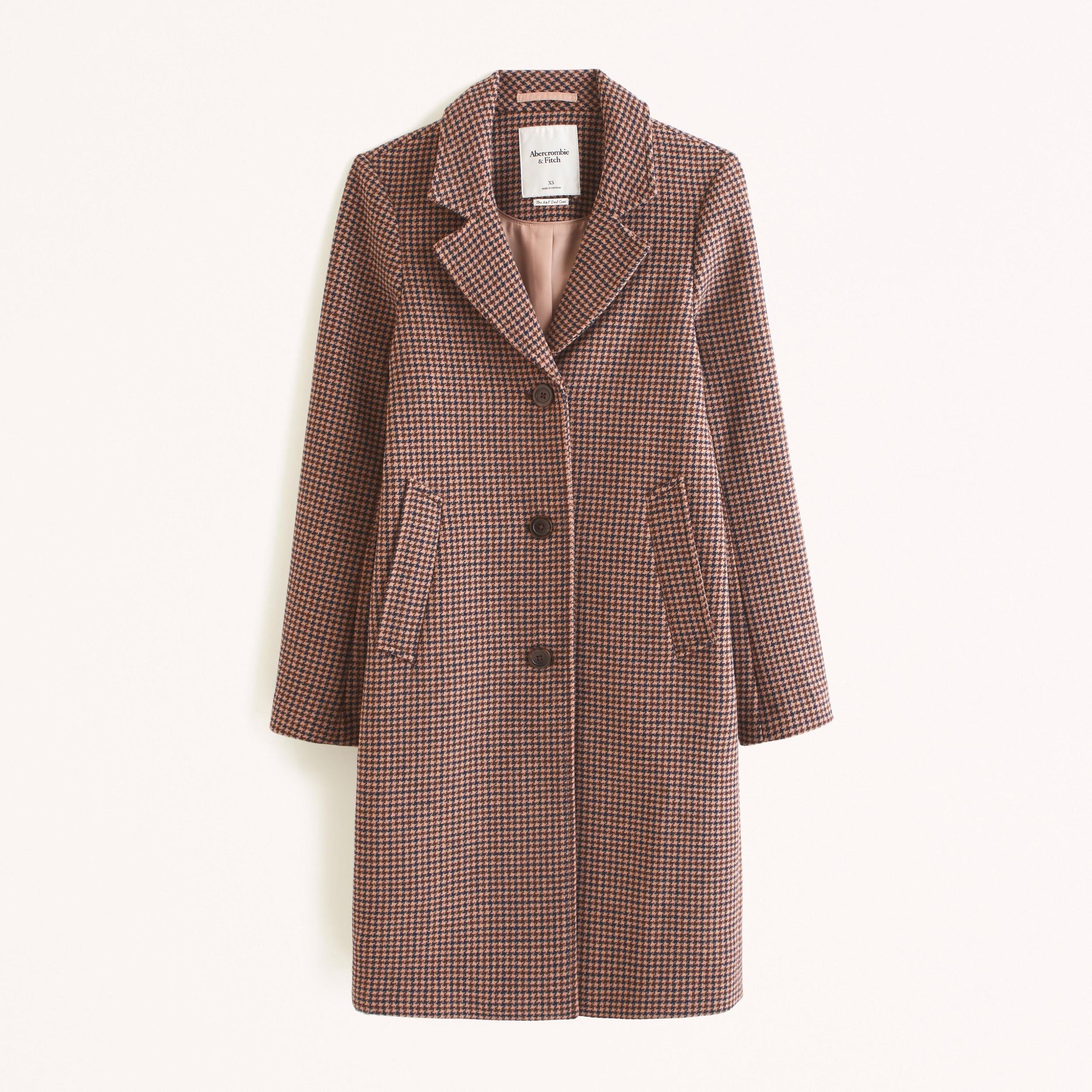 Wool-Blend Dad Coat Product Image
