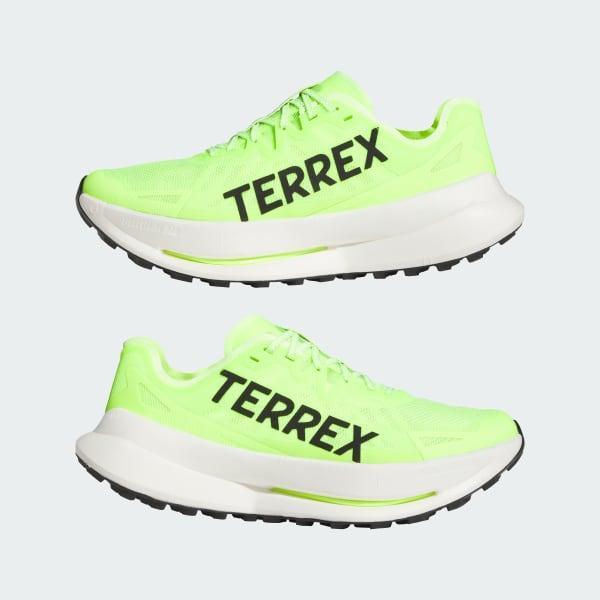 adidas Terrex Agravic Speed Ultra Trail Running Shoes Lucid Lemon 6 Mens Product Image