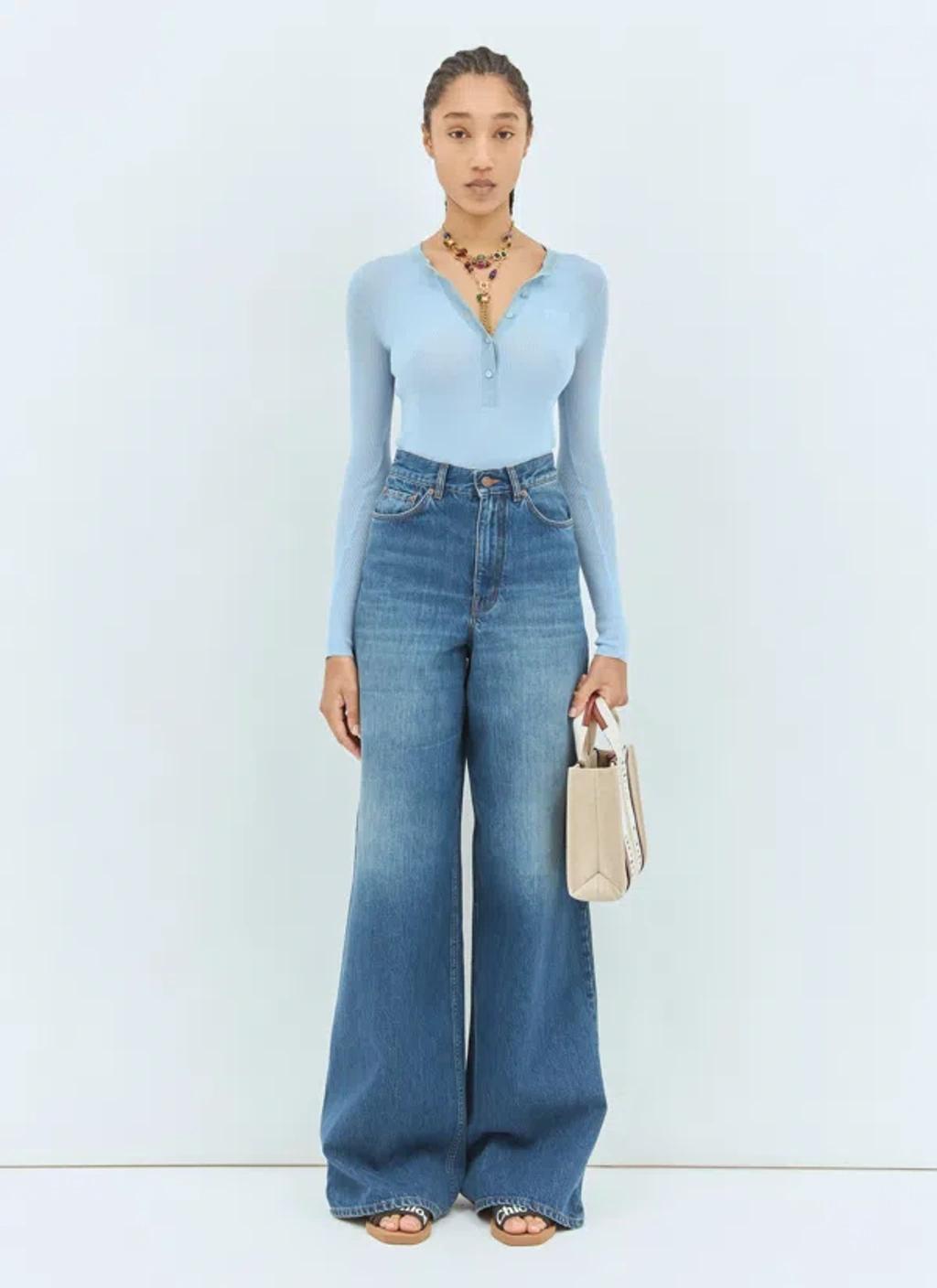 CHLOÉ Tote Bags In Cream Product Image