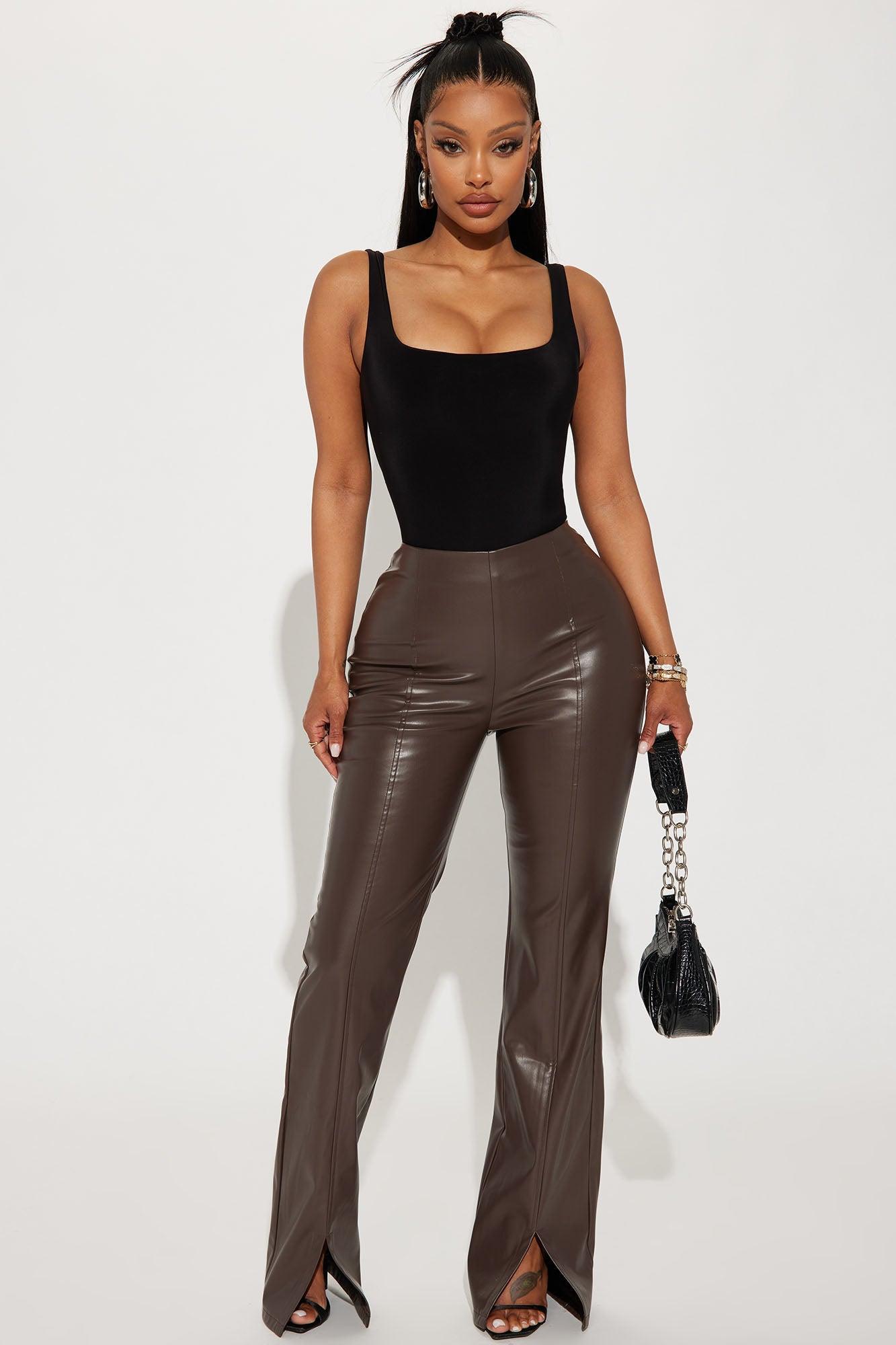 Back To Basic Double Lined Bodysuit - Black Product Image