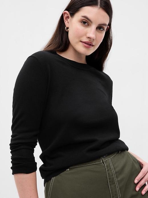 Merino Wool Crewneck Sweater Product Image