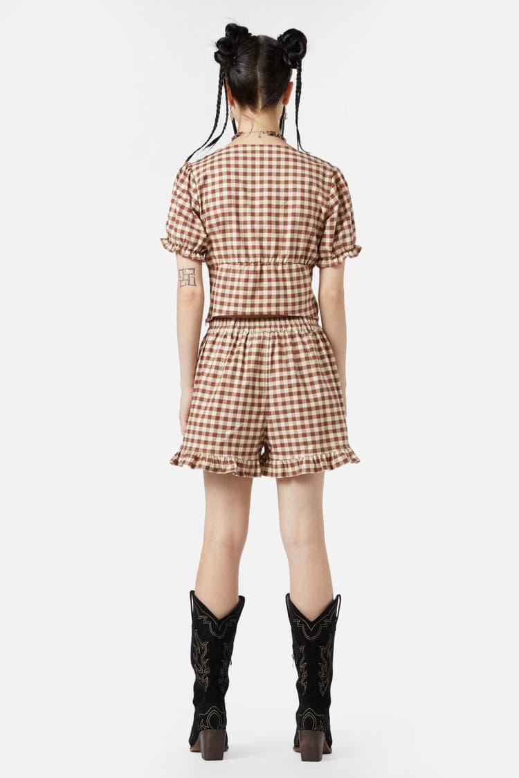 Saloon Gingham Shorts Product Image