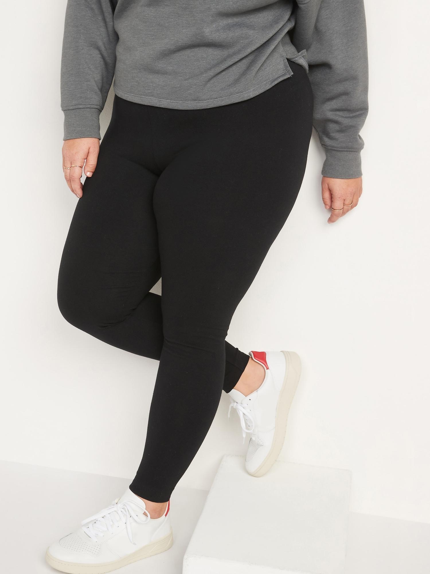 High-Waisted Jersey Leggings Product Image
