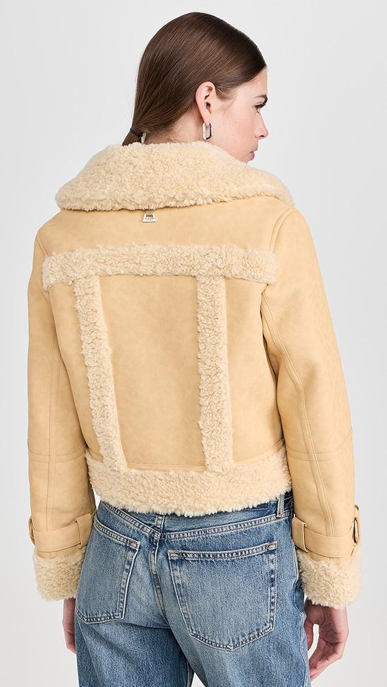 Apparis Jay Supple Sans Leather Bonded Coat | Shopbop Product Image