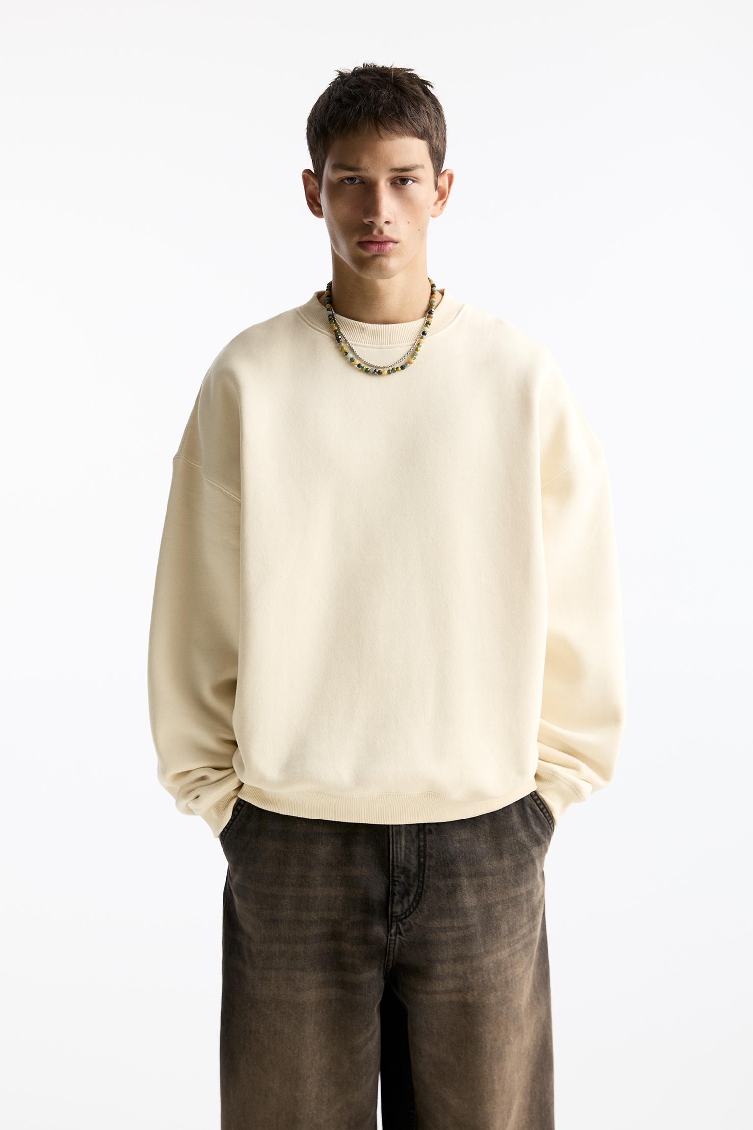Basic boxy-fit sweatshirt Product Image