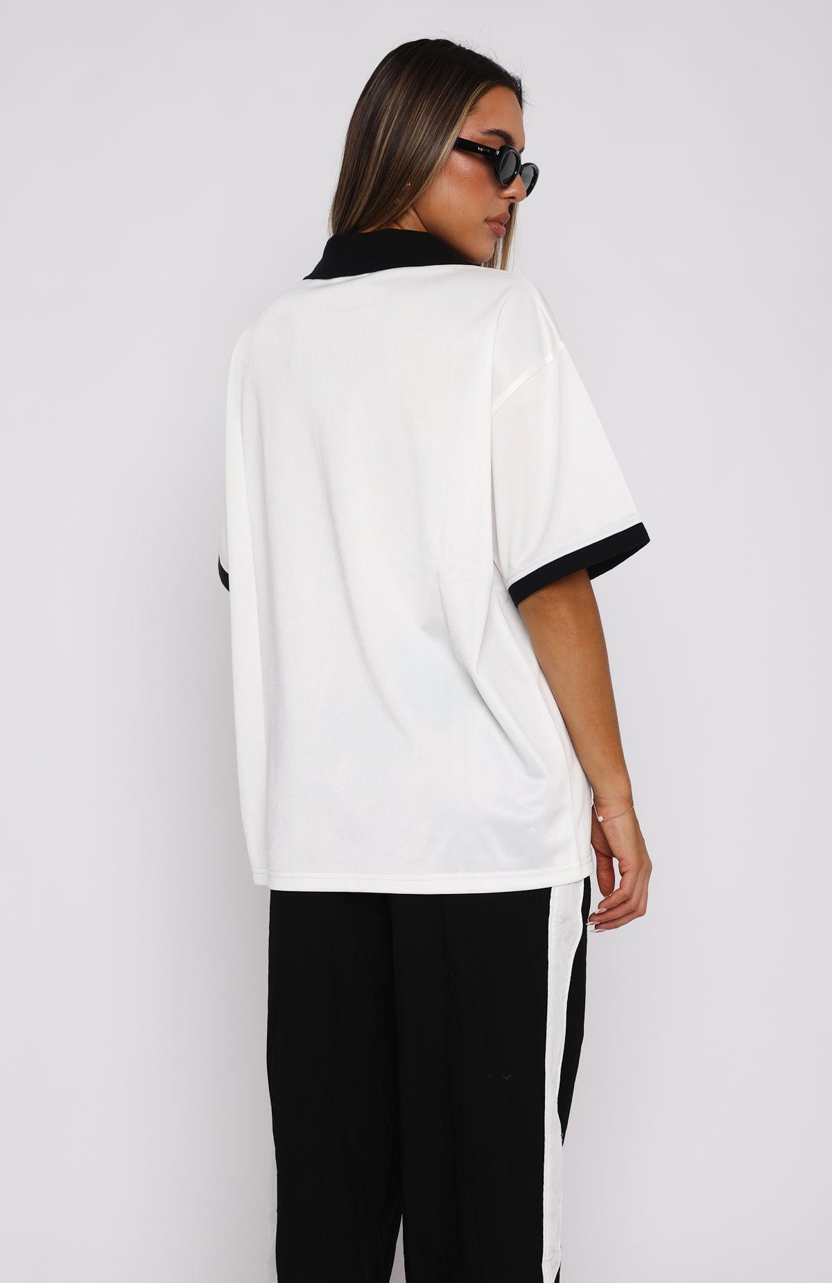 Take The Chance Oversized Jersey White Product Image