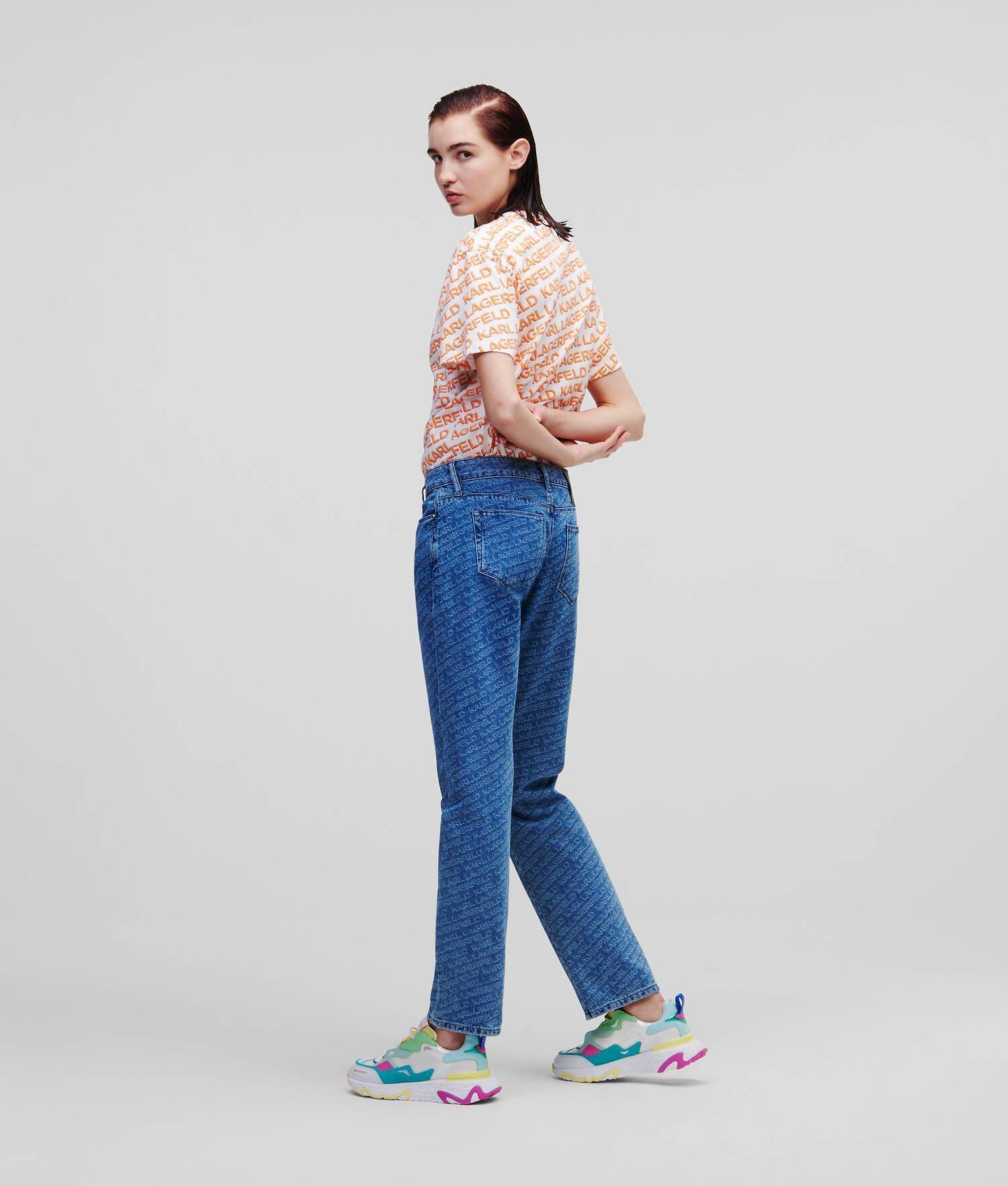 DIAGONAL ALL-OVER KARL LOGO JEANS Product Image