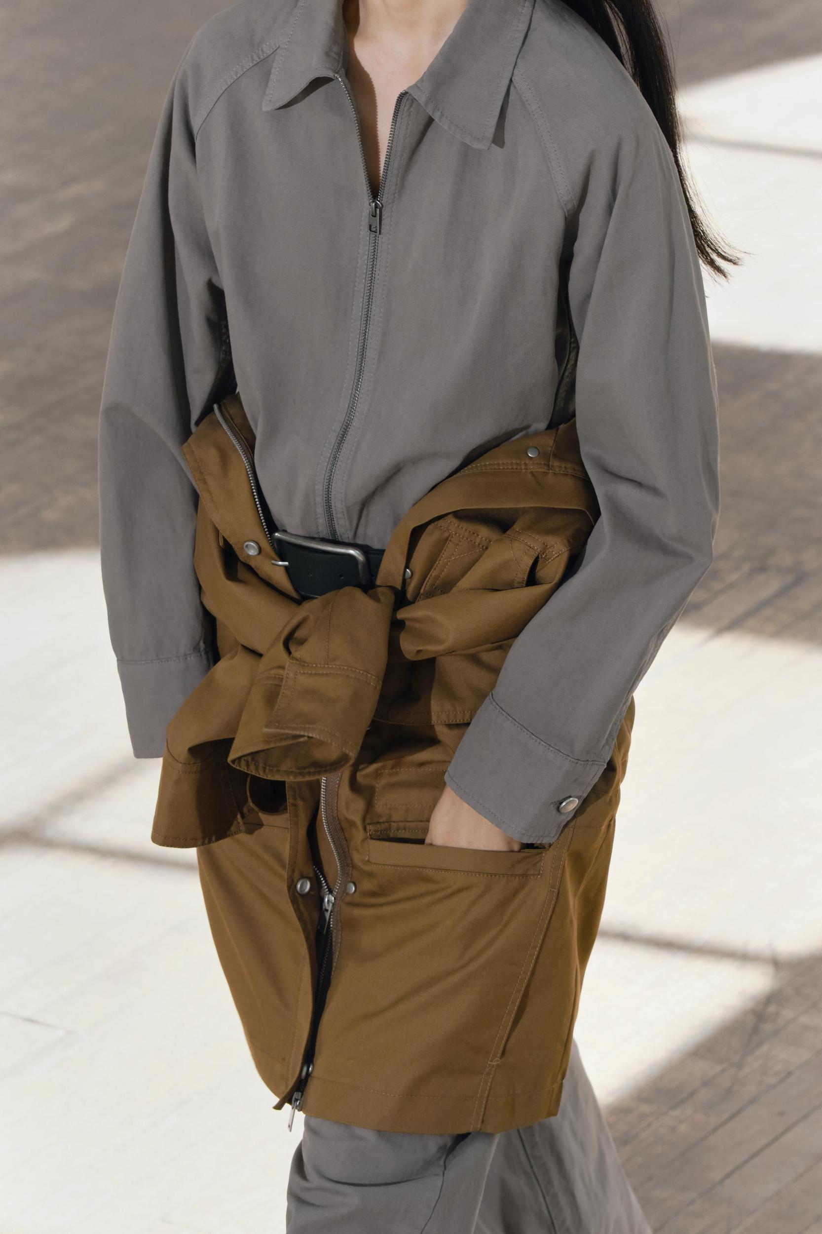 LONG BELTED JUMPSUIT ZW COLLECTION Product Image