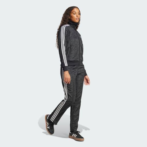 adidas Snake Firebird Track Top Black XS Womens Product Image