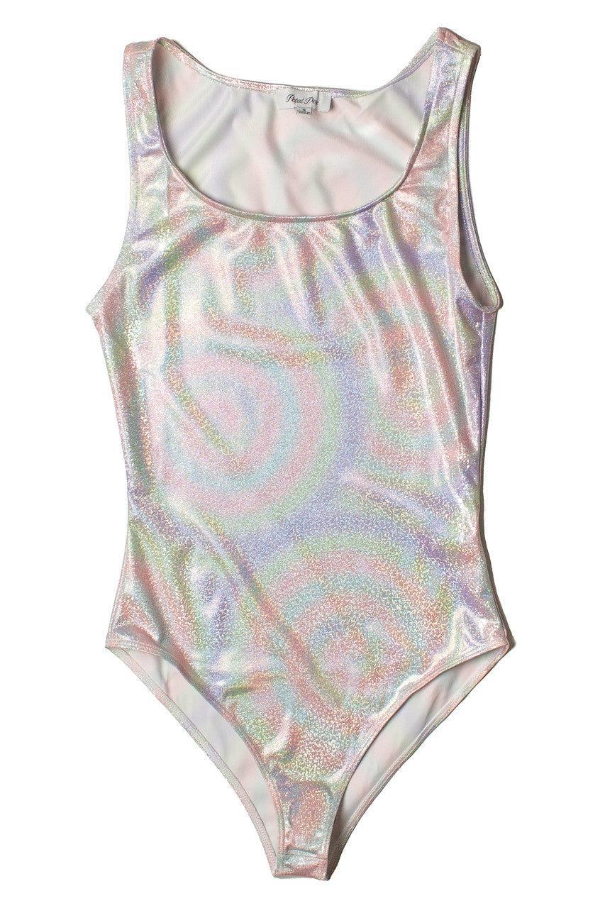 Pastel Holographic Swirl Bodysuit Product Image