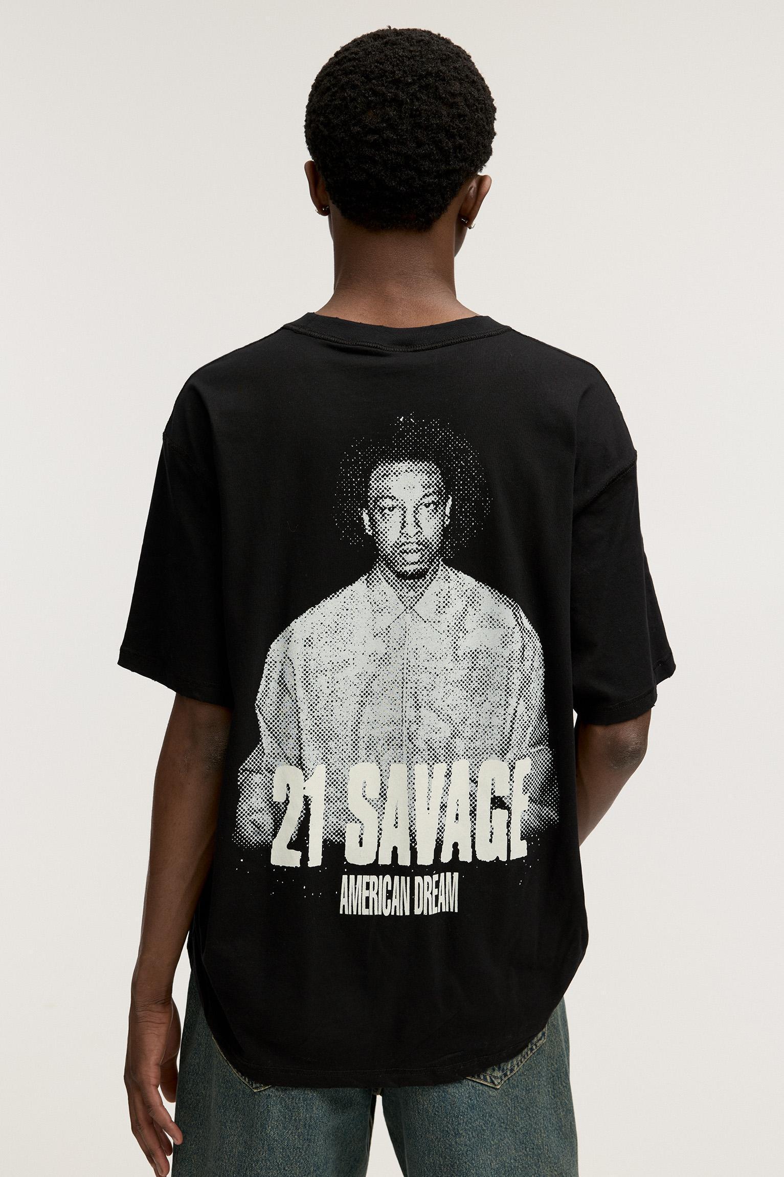 21 Savage black T-shirt Product Image