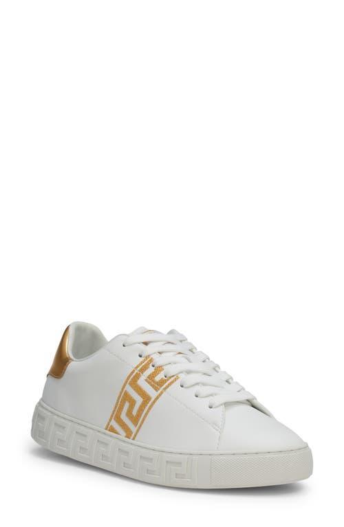 Womens Embroidered Low-Top Sneakers Product Image