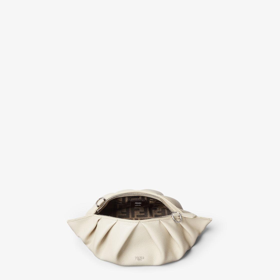 Fendi Food Mini BagIvory leather pouch Product Image