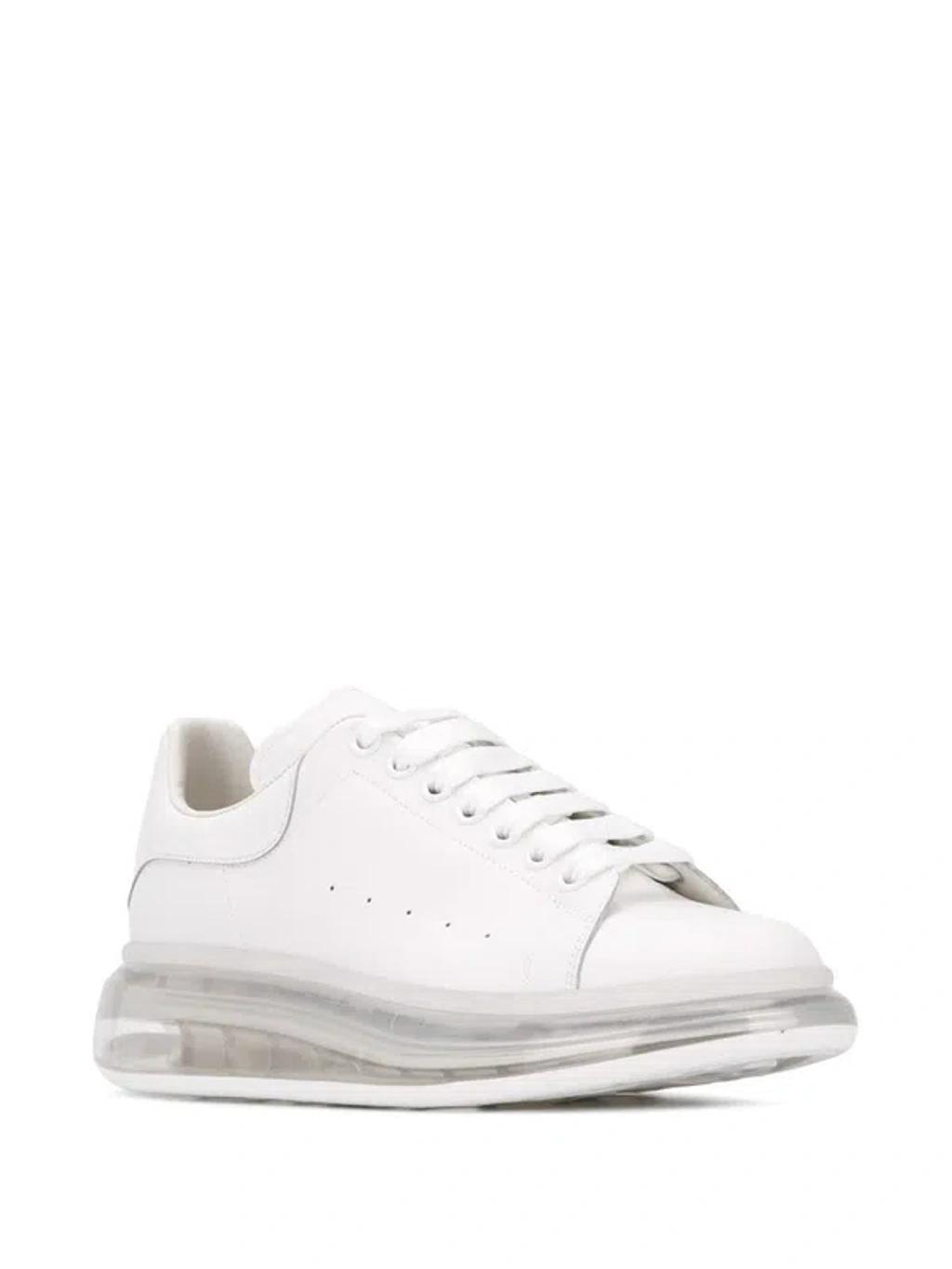 ALEXANDER MCQUEEN Leather Sneaker In Multicolor Product Image