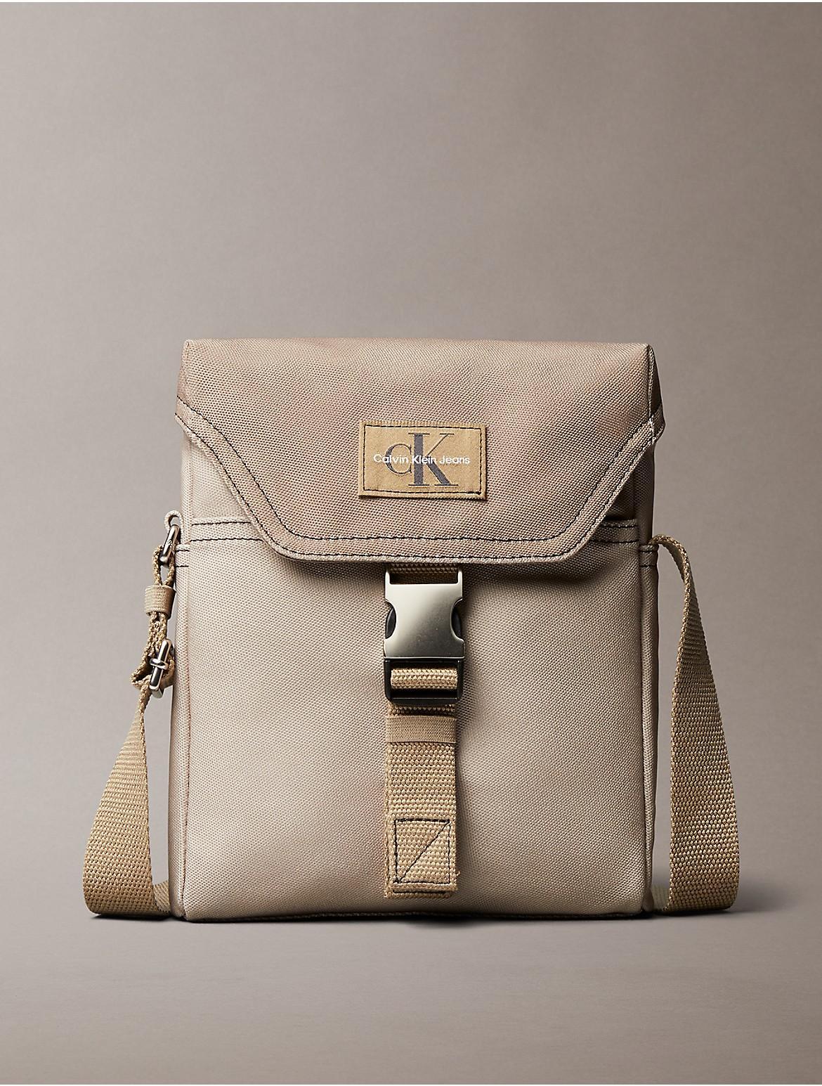 Calvin Klein Mens Workwear Flap Reporter Bag - Black - OS Product Image