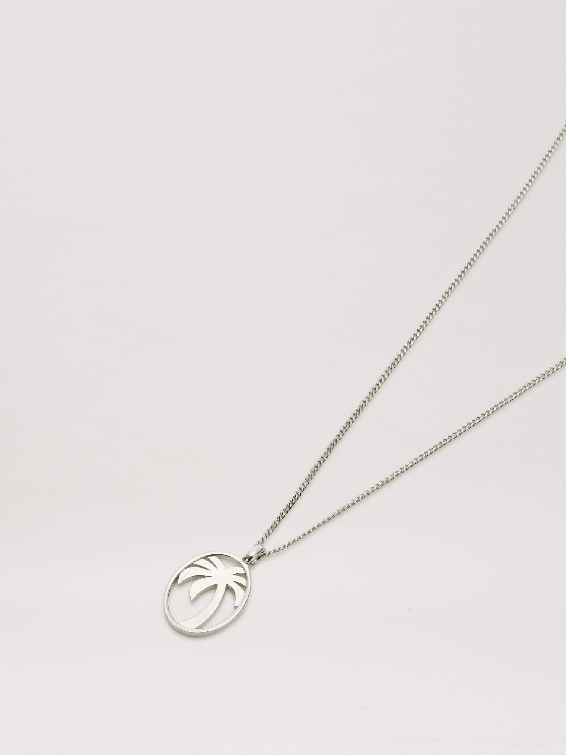 Oval Palm Necklace Product Image