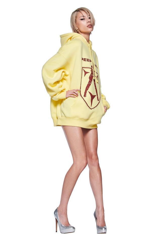 DORIAN HOODIE - YELLOW Product Image
