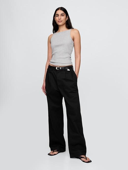 Modern Apron-Neck Tank Top Product Image