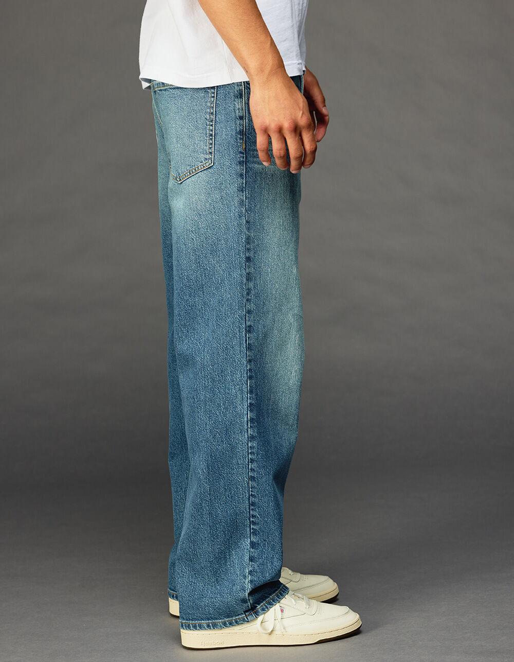 RSQ Mens Loose Fit Jeans - Dark Wash Product Image