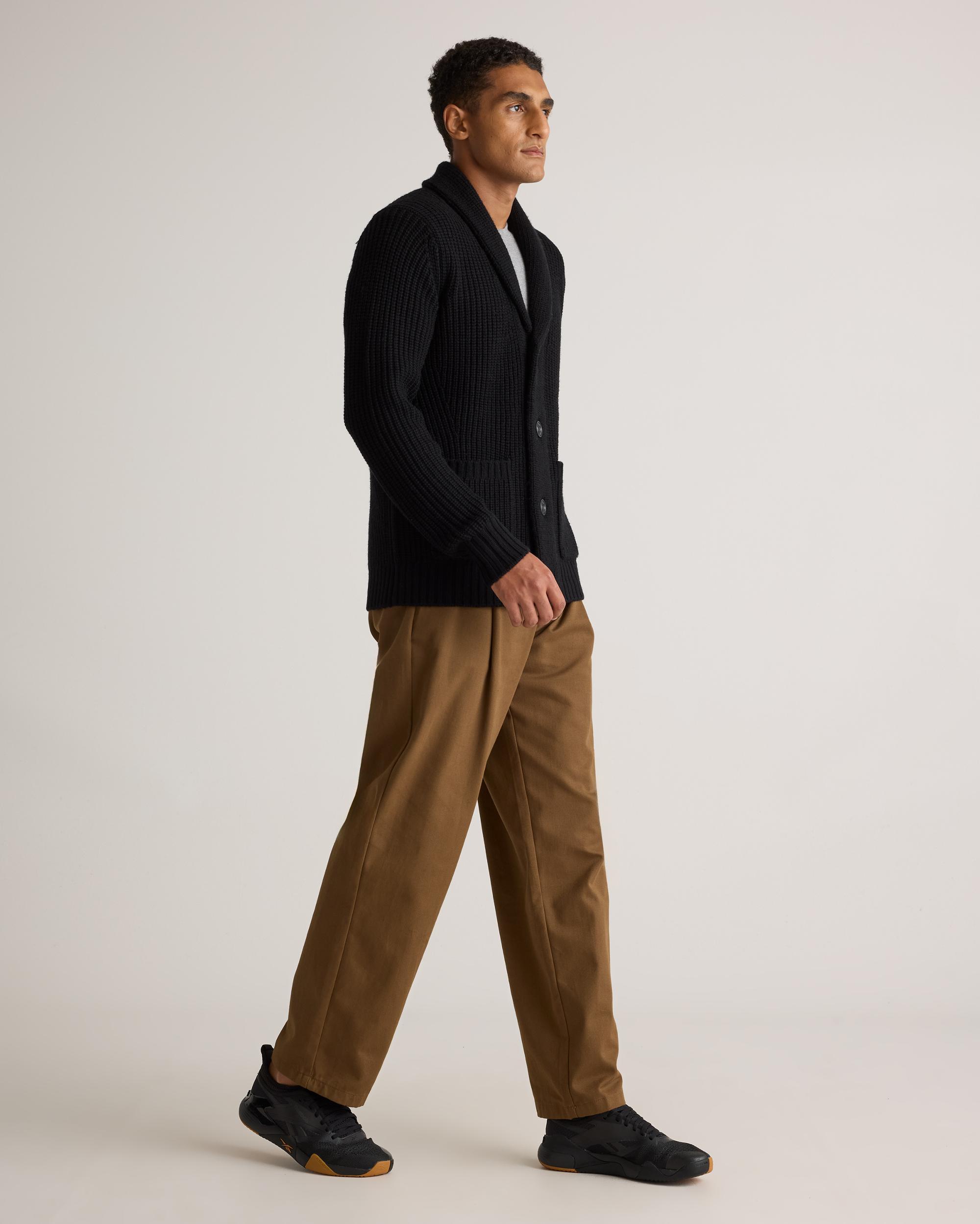Quince | Men's Australian Merino Wool Shawl Collar Cardigan Sweater Product Image