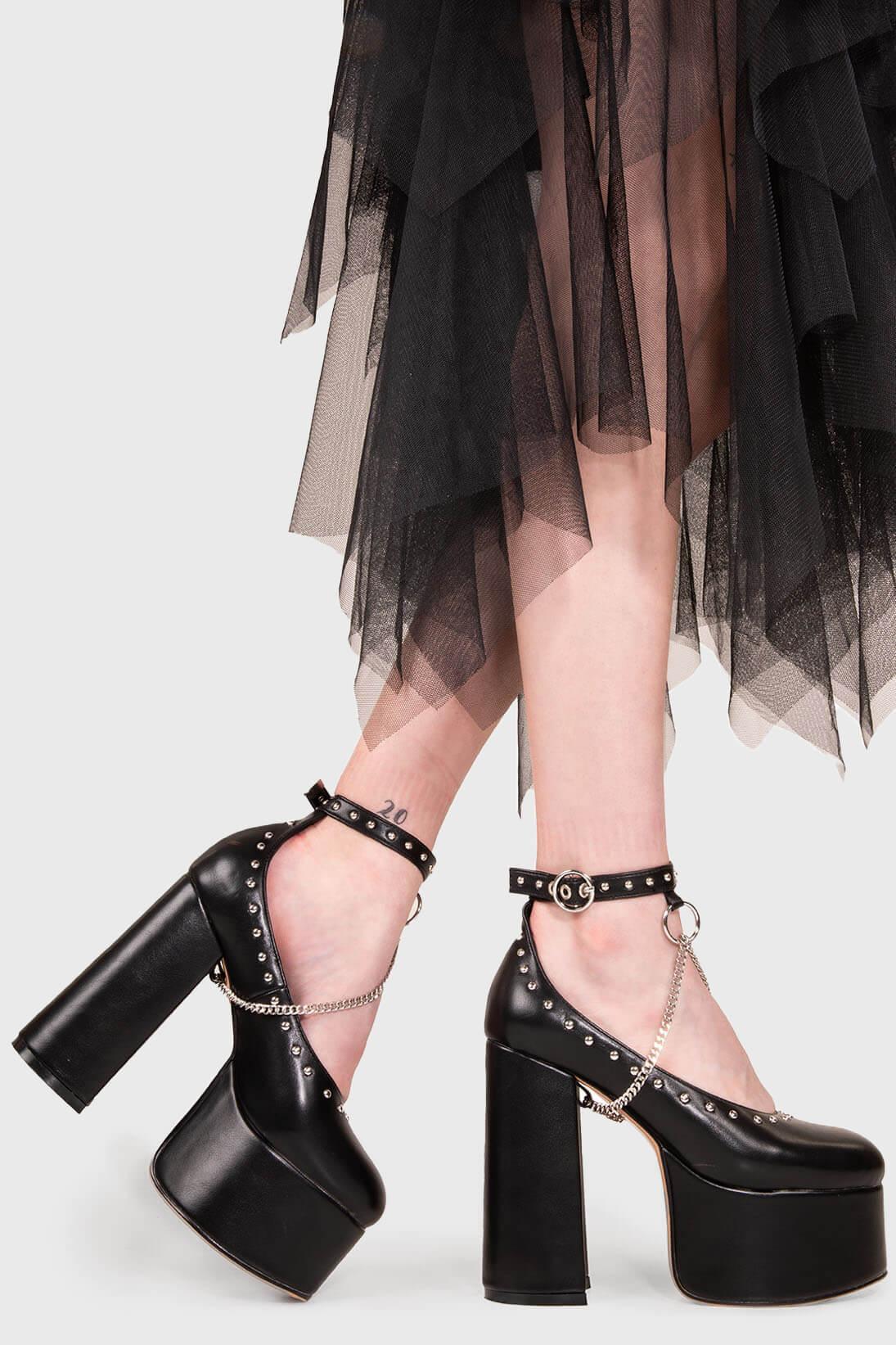 Desire Platform Heels Product Image