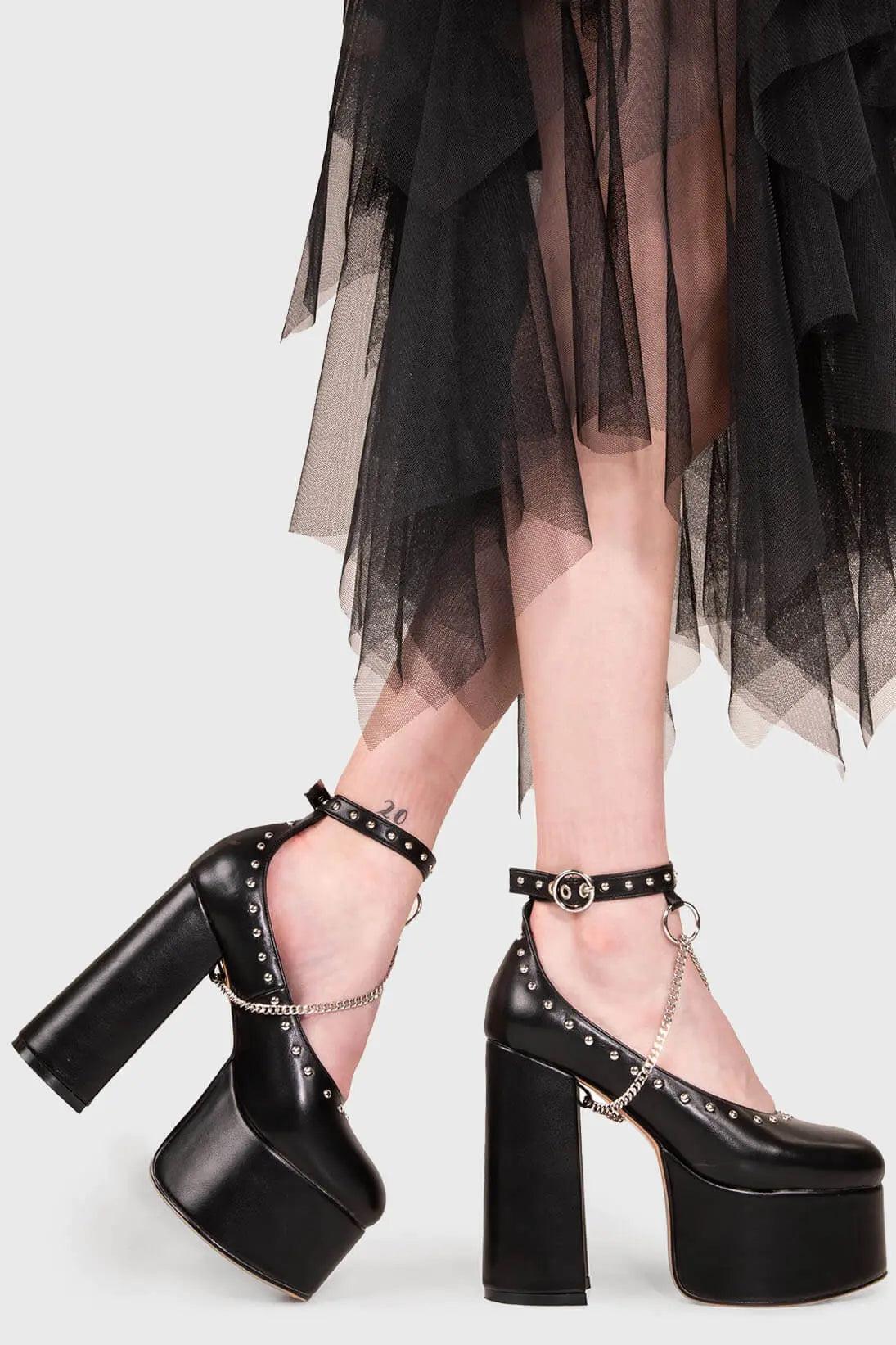 Desire Platform Heels Product Image