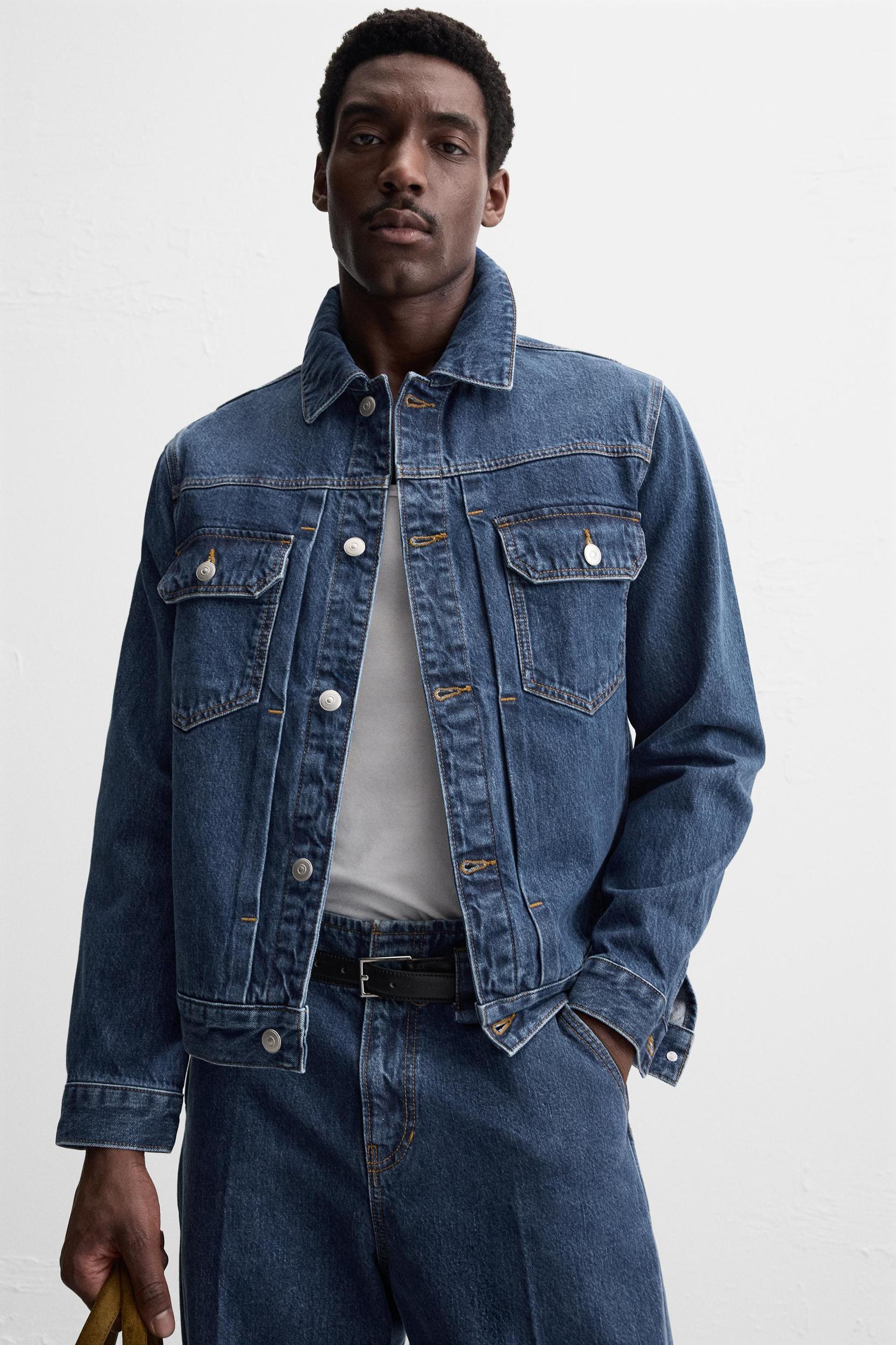 POCKET DENIM JACKET Product Image