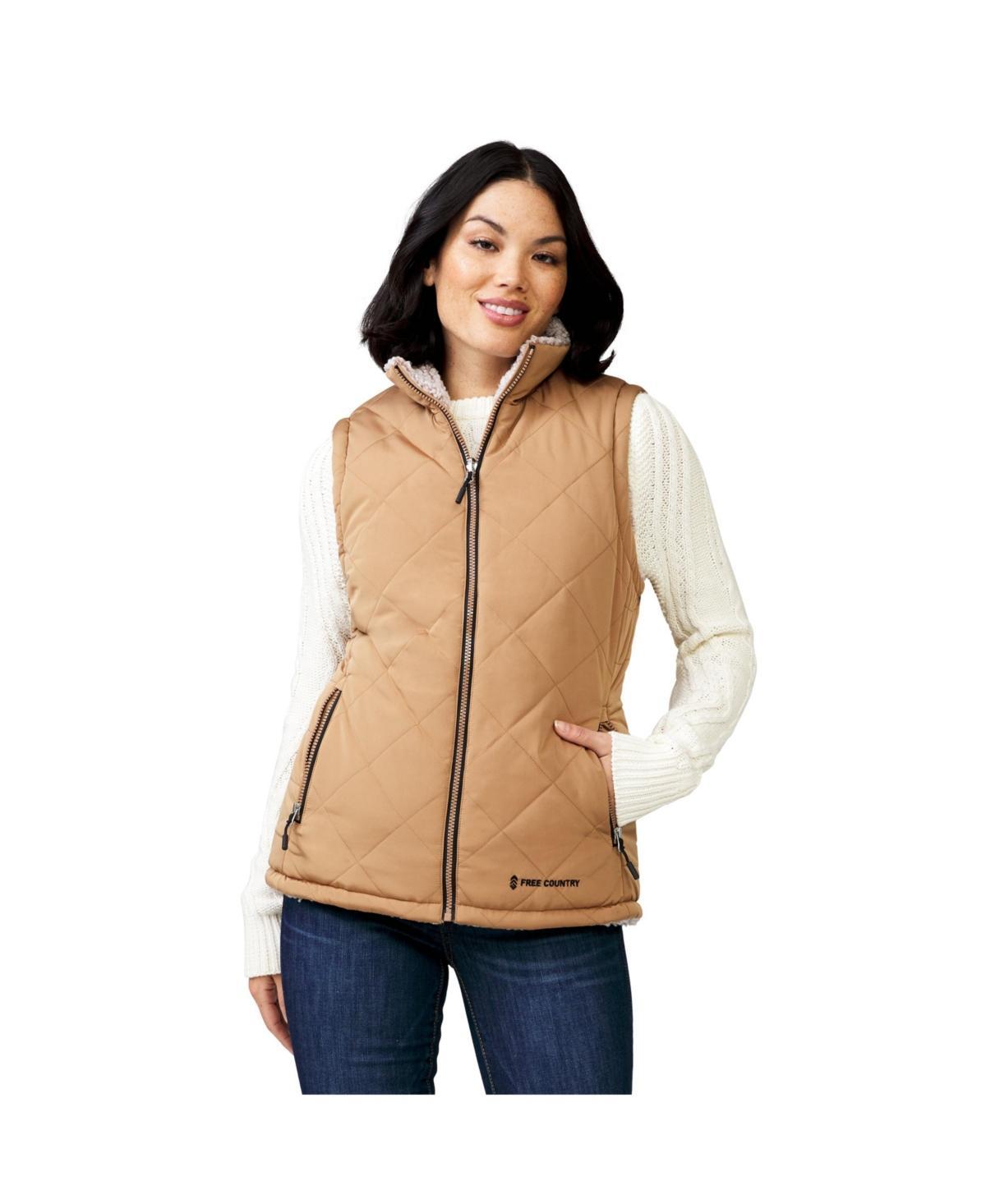 Free Country Womens Expedition Stratus Lite Reversible Vest Product Image