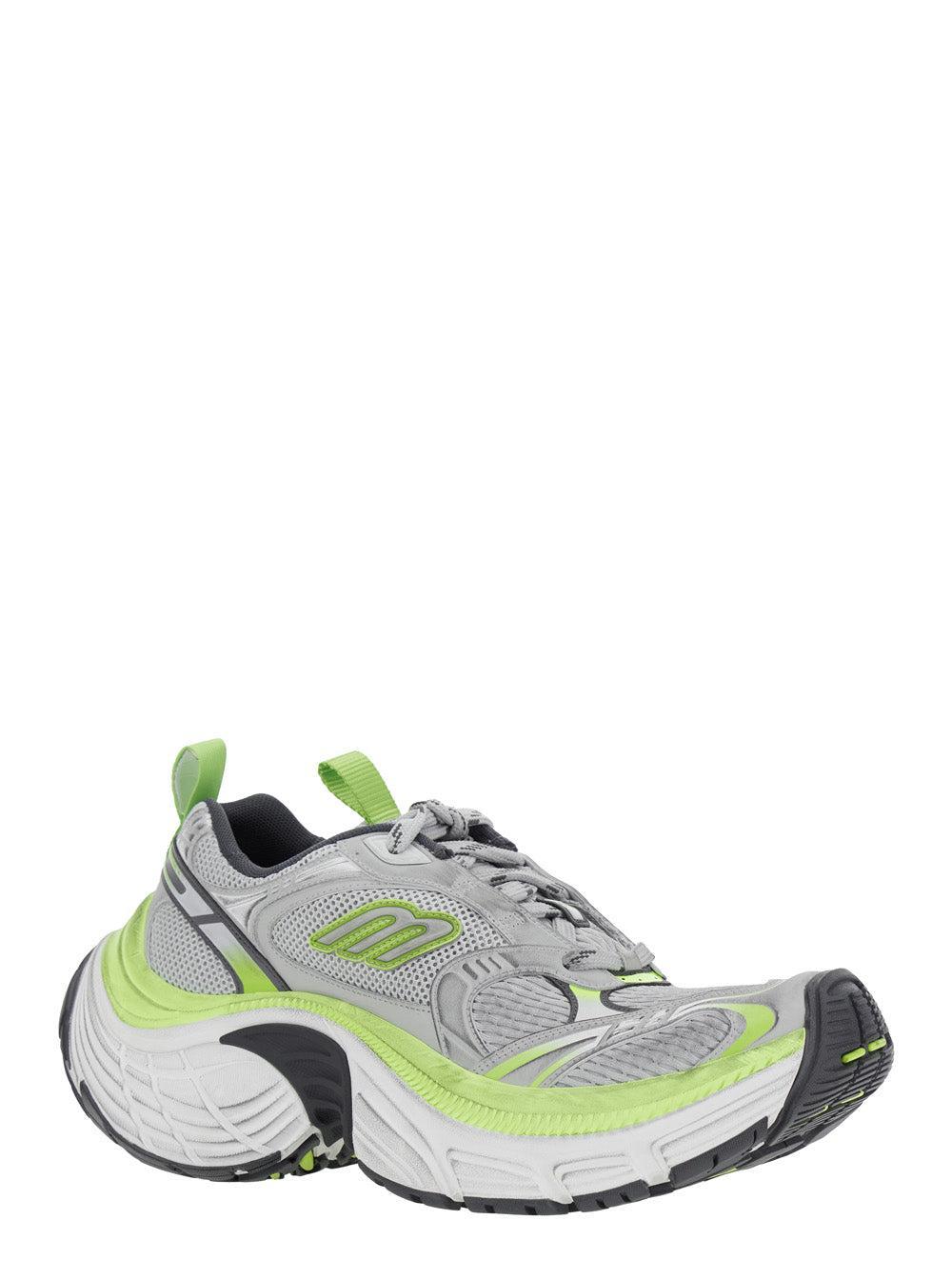 BALENCIAGA Multicolor Mesh And Rubber 6xl Sneakers In Multicolour Product Image