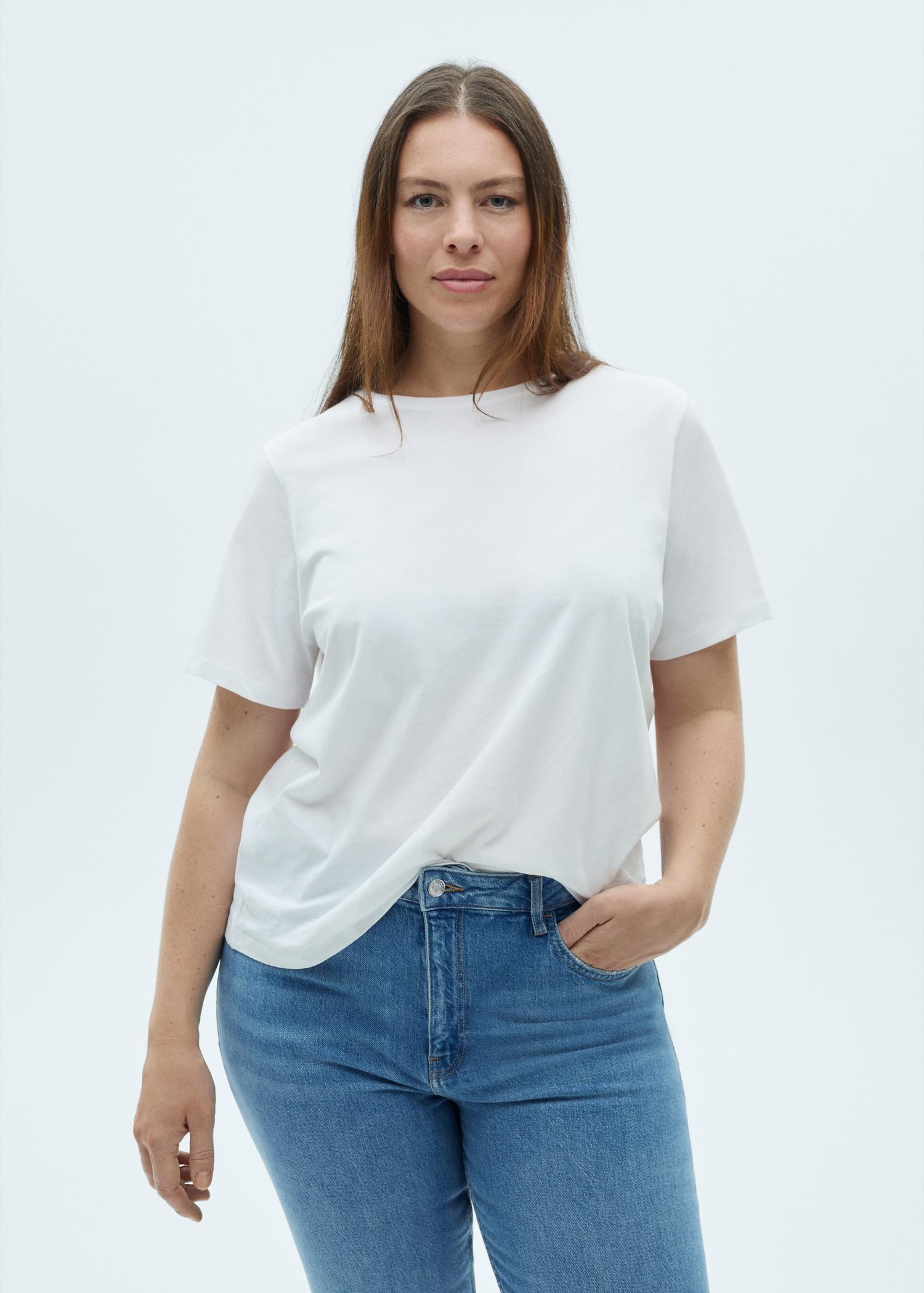 Fiona flared mid-rise jeans - Women | MANGO USA Product Image