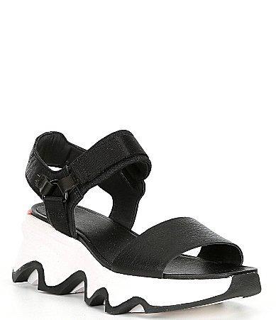 Sorel KINETIC Impact Y-Strap High Women's Wedge Sandal- Product Image